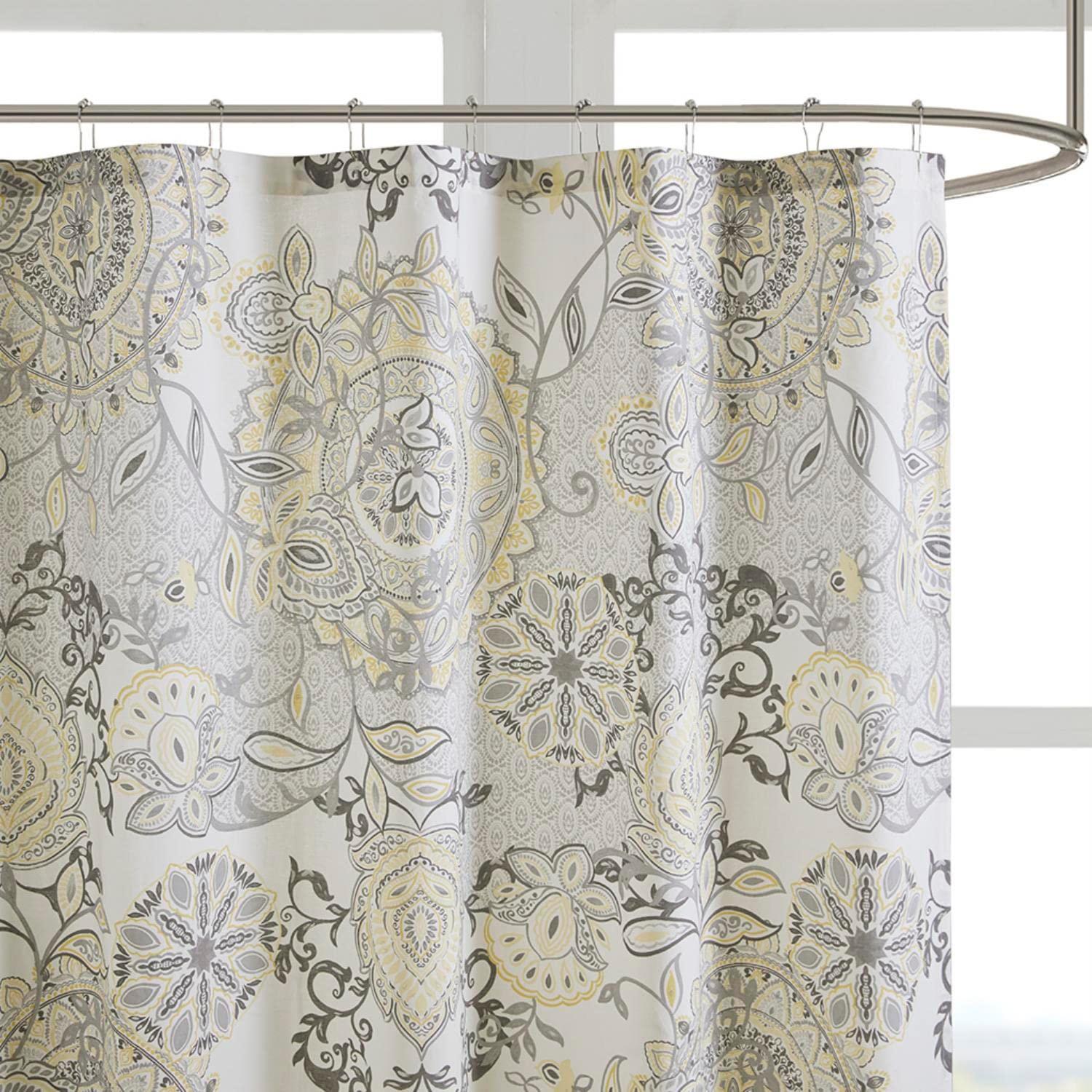 Madison Park Isla 100% Cotton Shower Curtain & Reviews | Wayfair