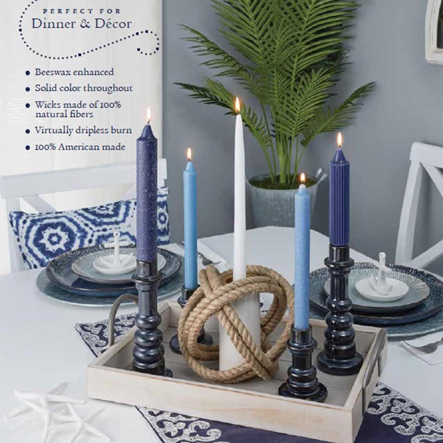Root Candles Timberline Collenette Dinner Candle Taper (Set of 4)