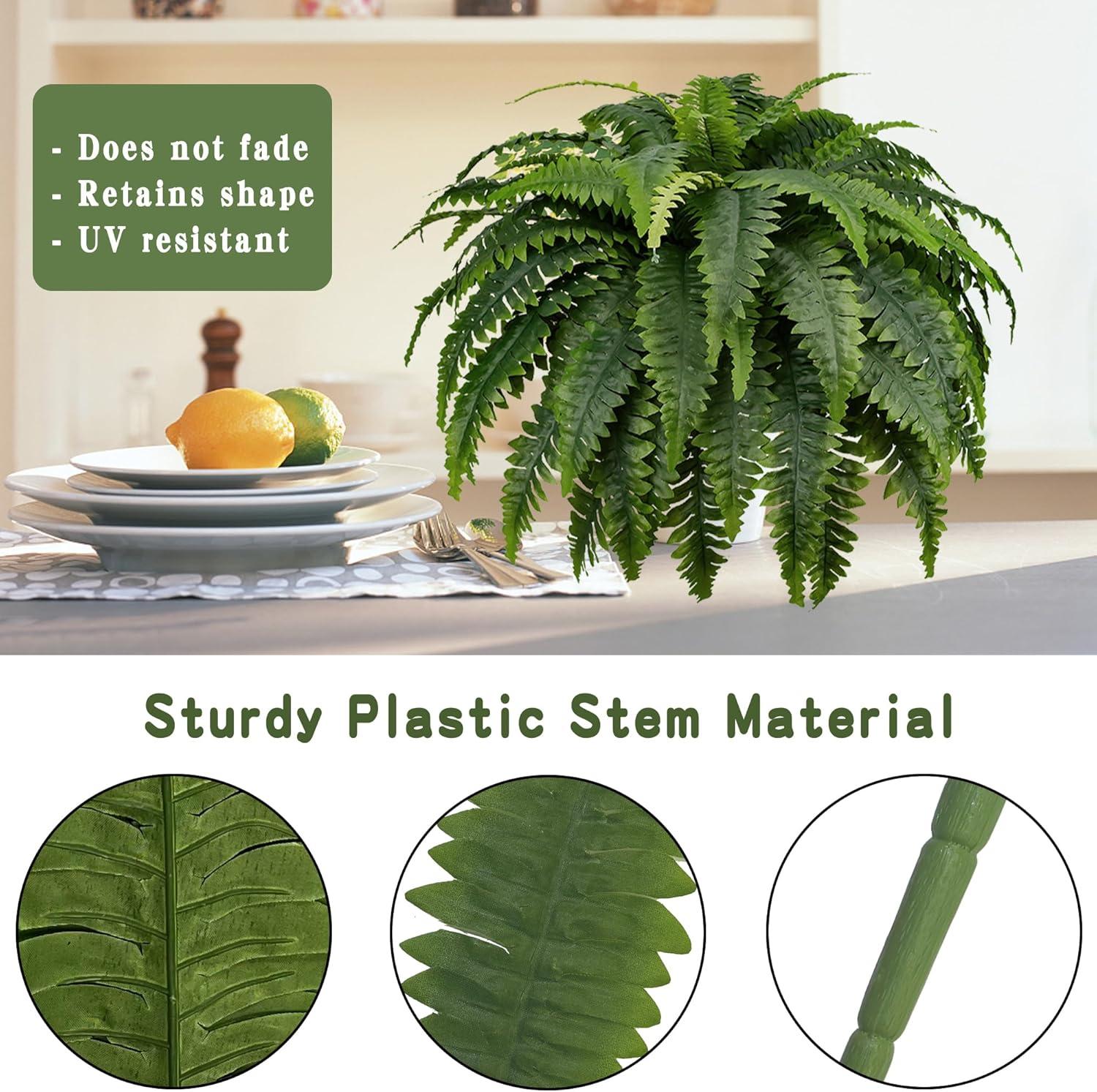 Boston 10'' Faux Fern Plant