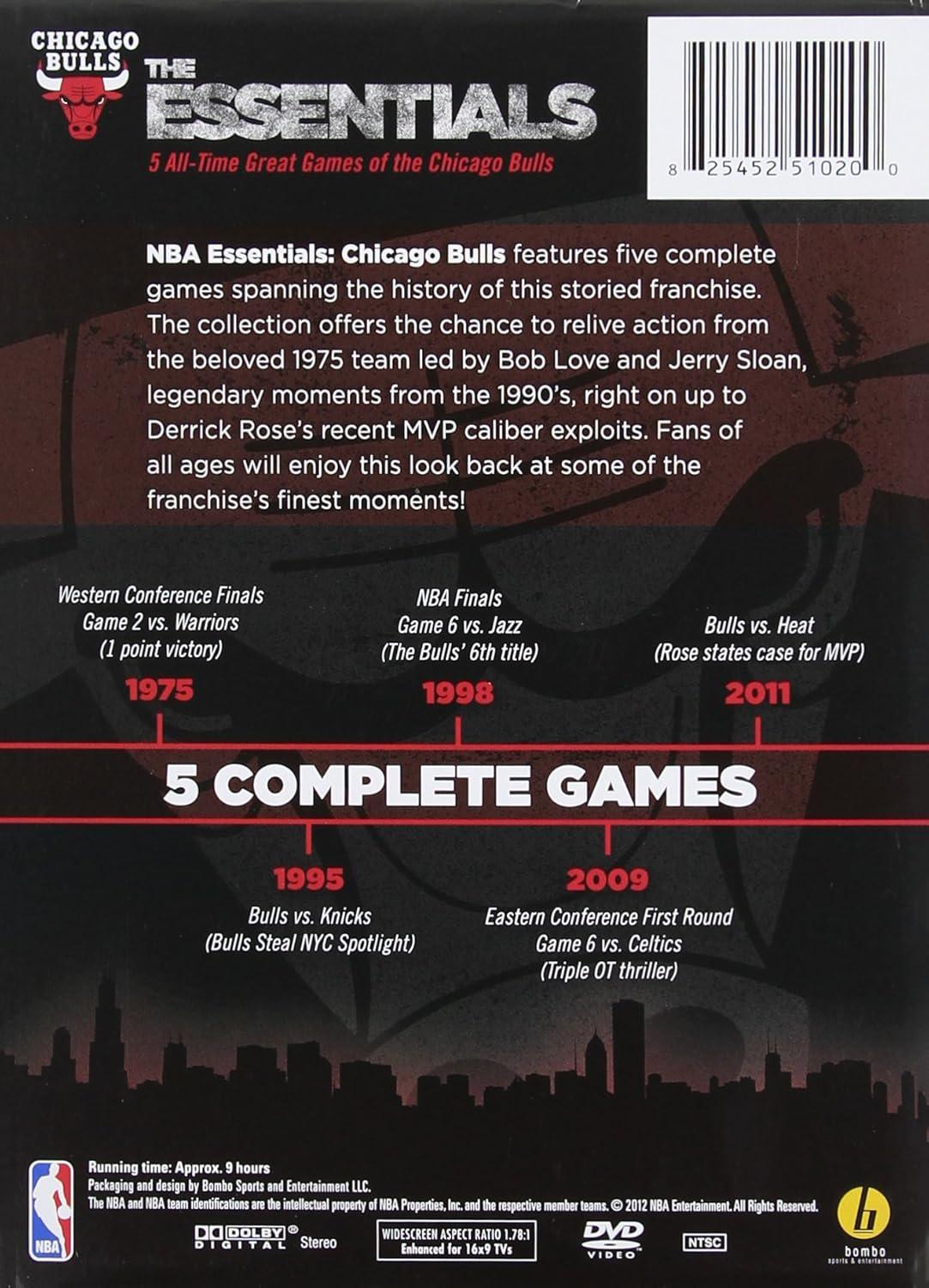 Nba Essential Games of the Chicago Bulls (DVD), Team Marketing, Sports & Fitness