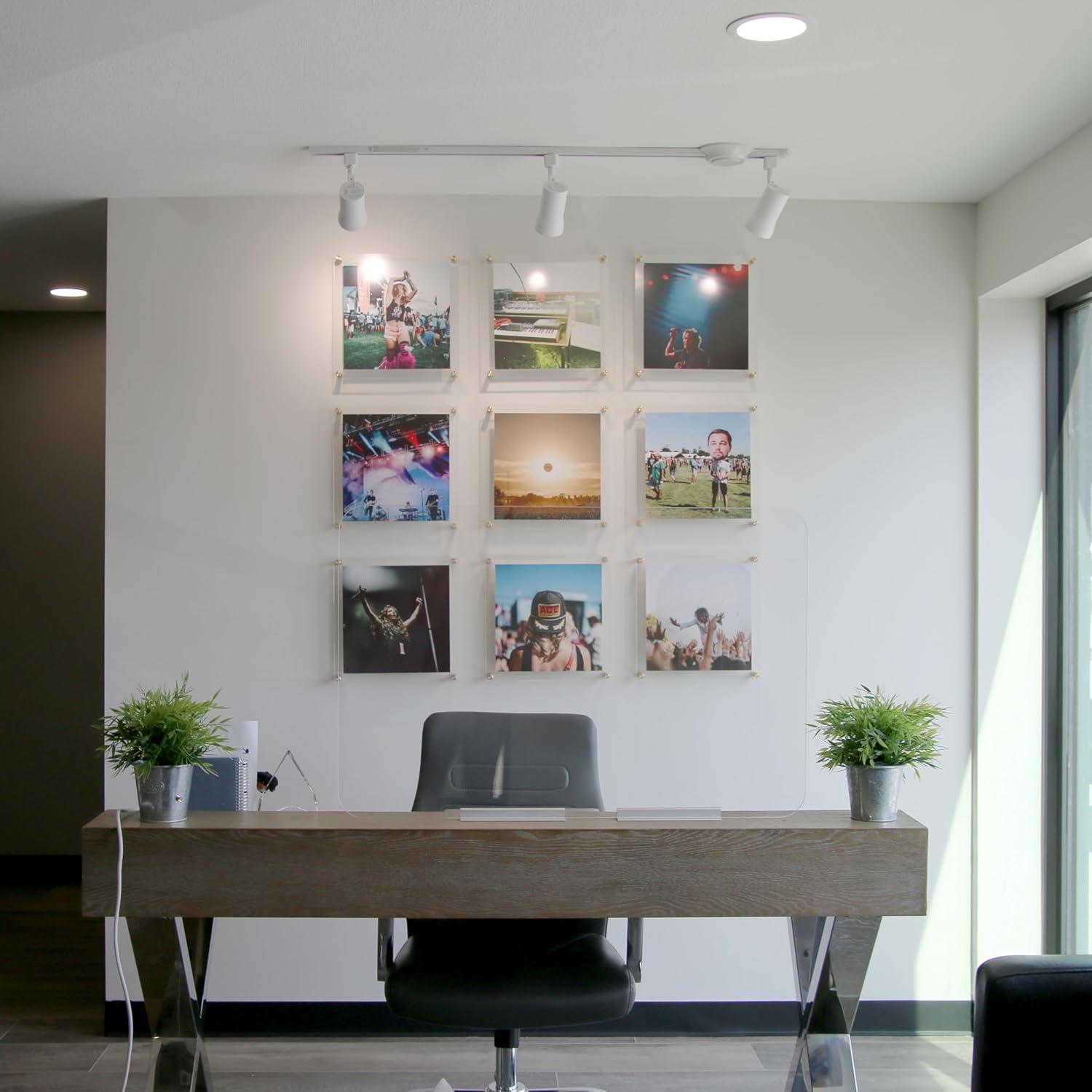 Double Panel Floating Acrylic Picture Frame