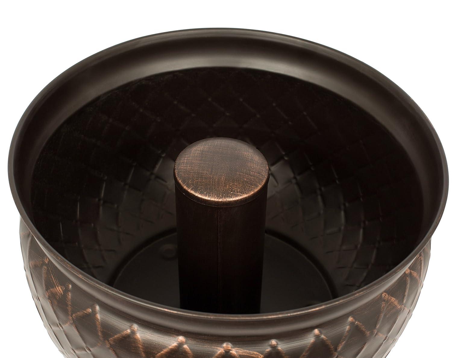 BirdRock Home Metal Container Hose Pot