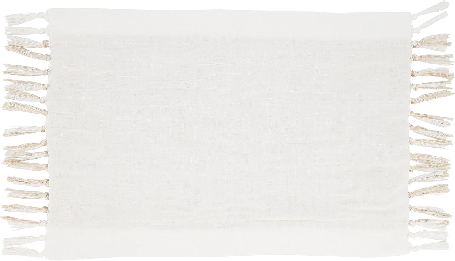 Saro Bridger Collection Polyester No Pattern Rectangle Placemat (Set of 4)