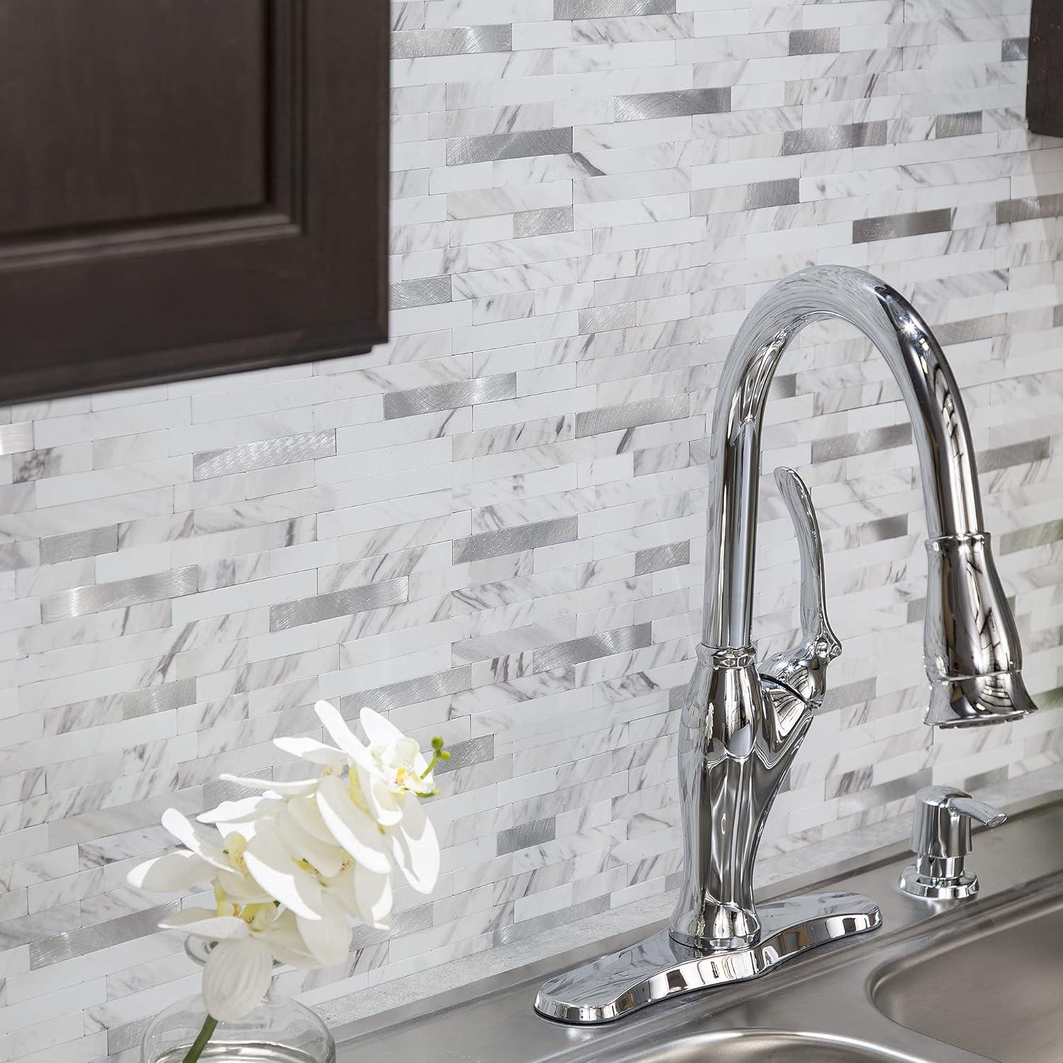 Aspect Aspect Peel and Stick Collage Tile (Set of 5)