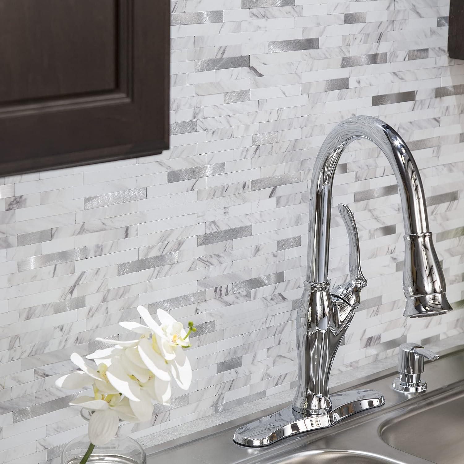 Aspect Aspect Peel and Stick Collage Tile (Set of 5)