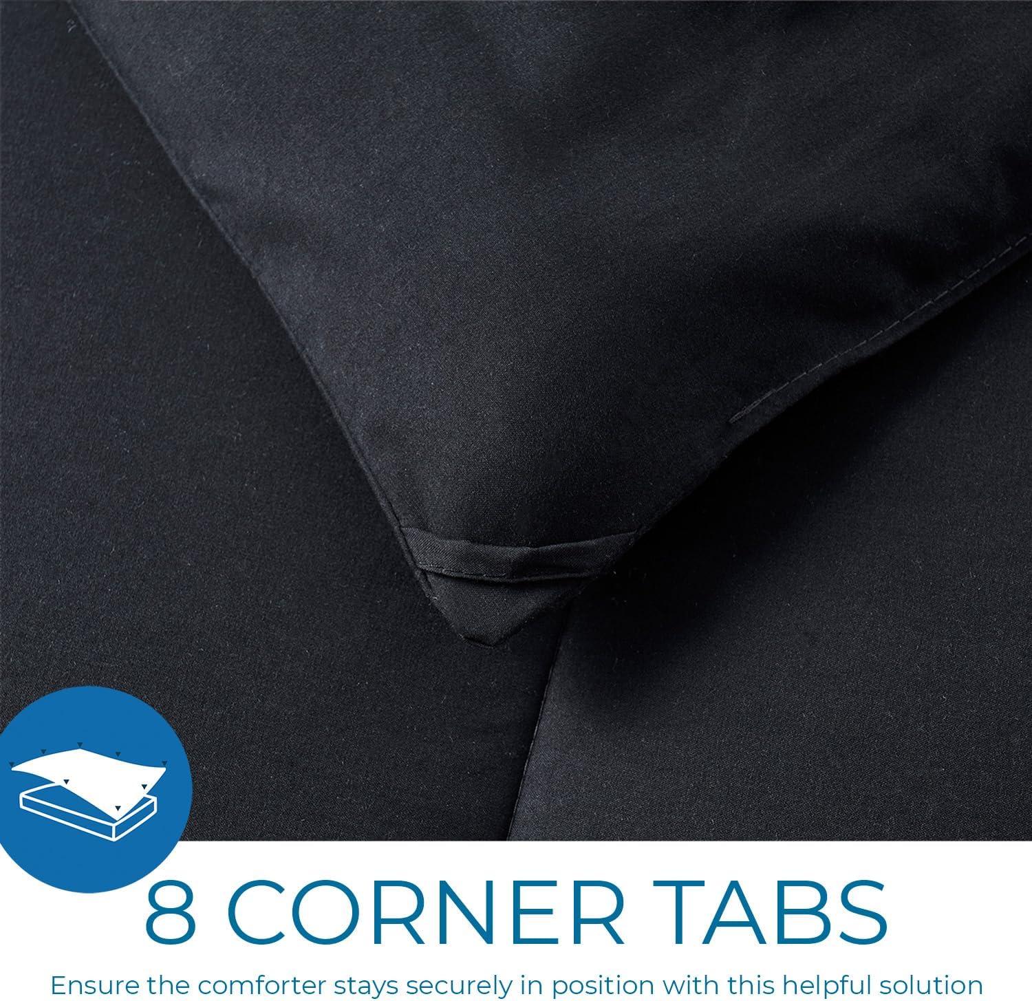Nestl All Season Solid Lightweight Down Alternative Reversible Comforter