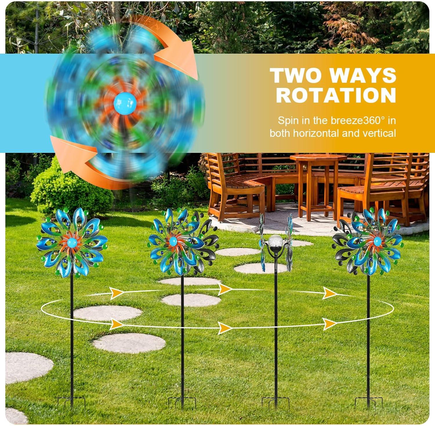 Solar Wind Sculptures and Rotators