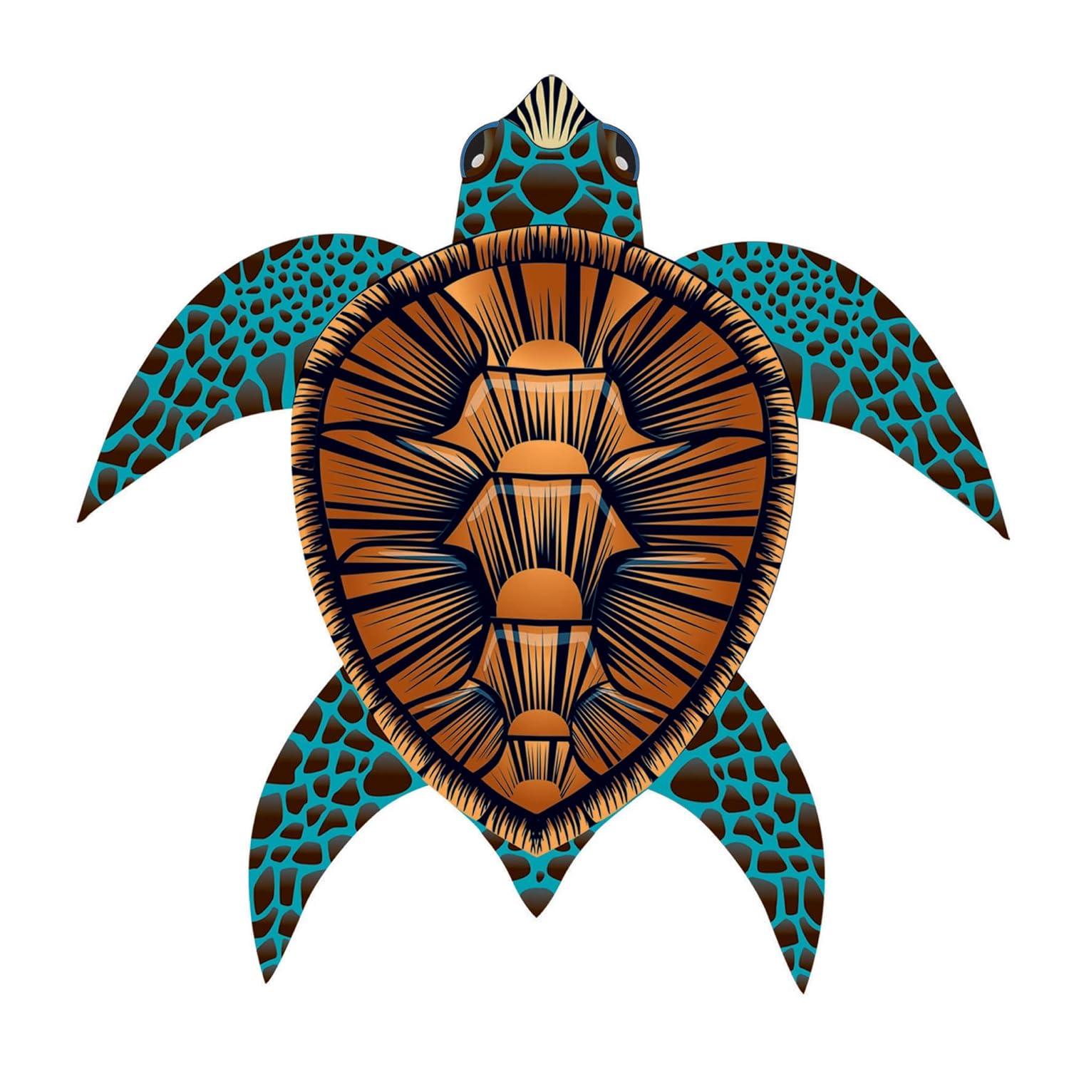 X-Kites WindNSun SeaLife Turtle Nylon Kite, 40