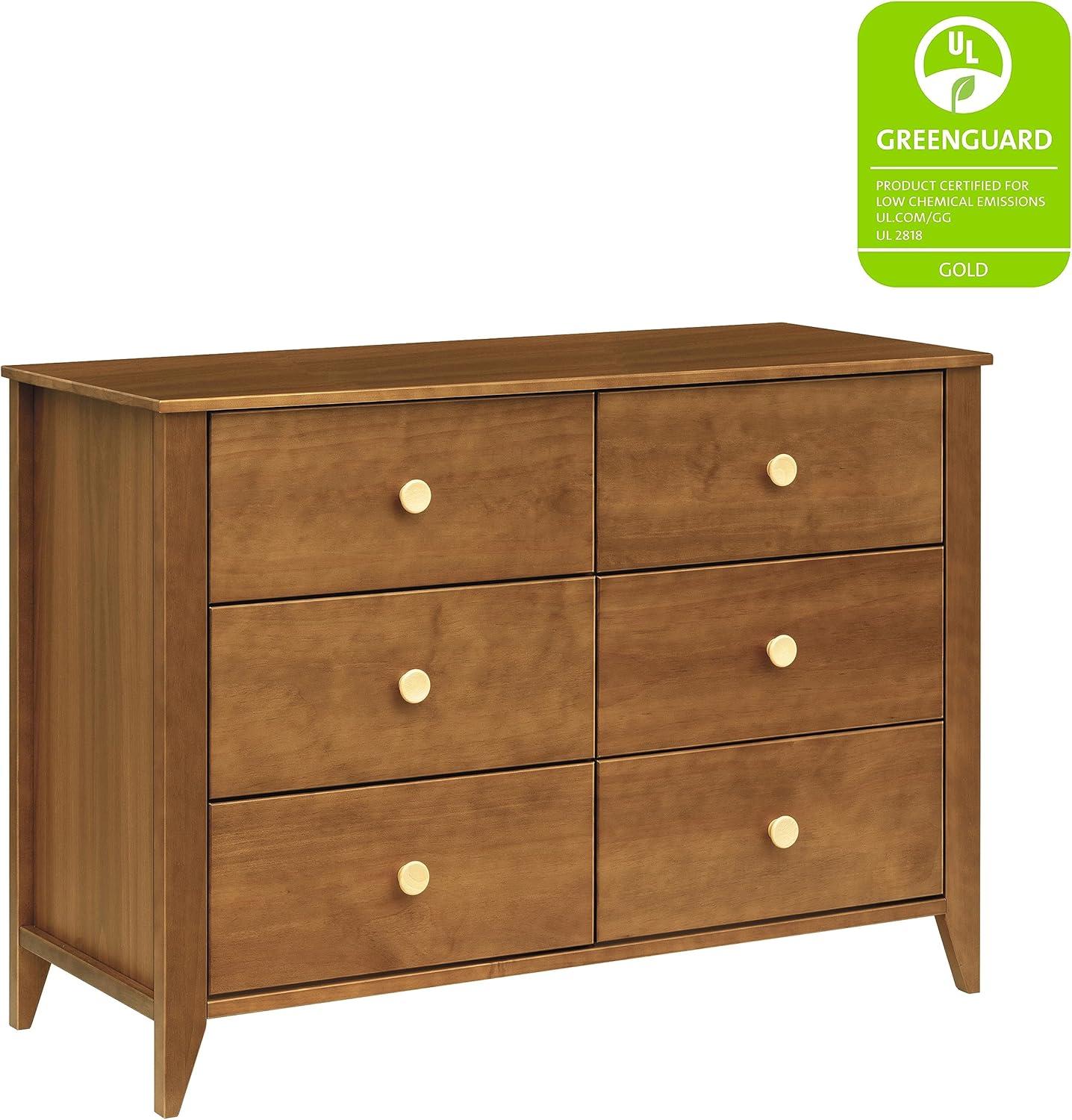 Sprout 6 Drawer 19.75" W Double Dresser