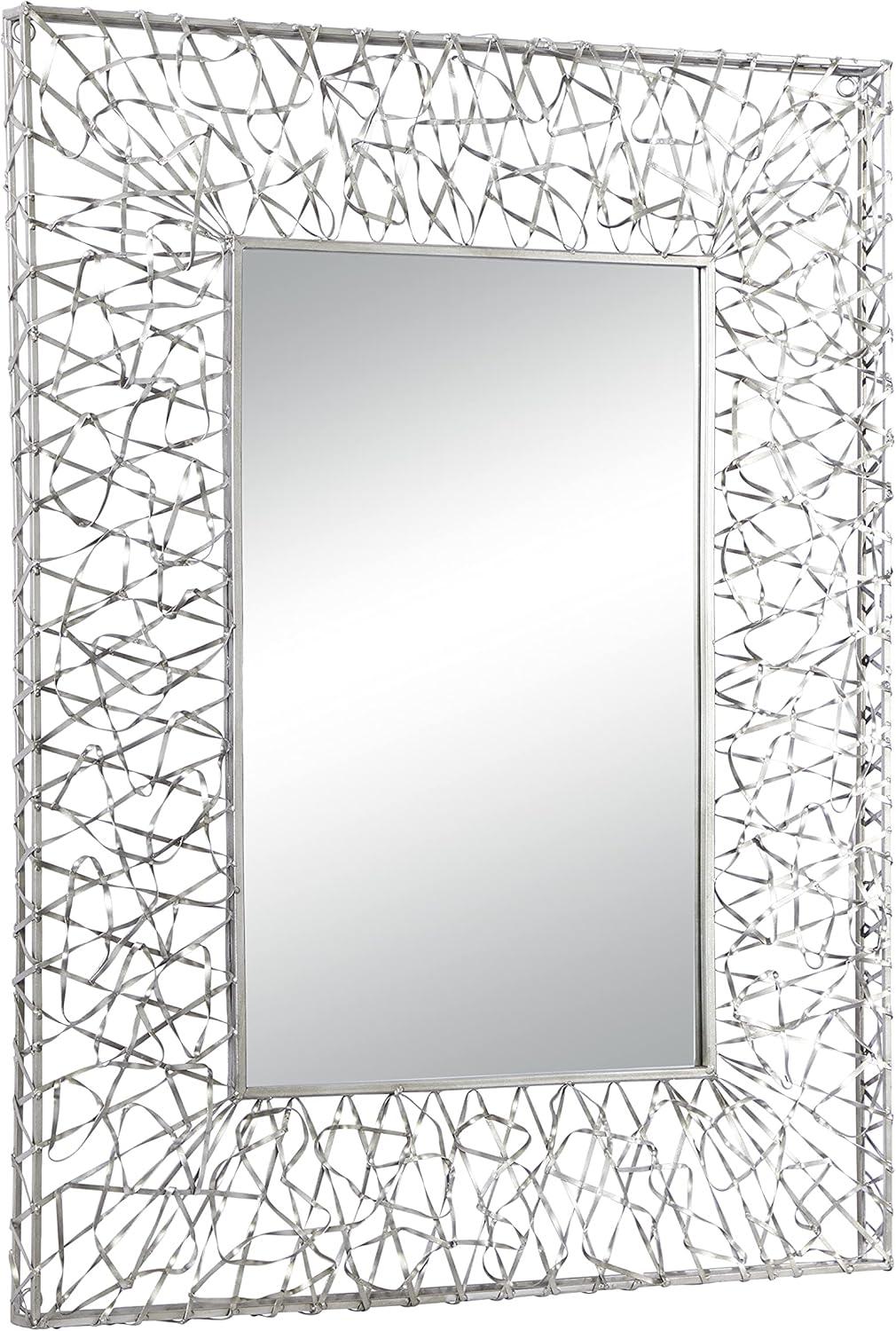 Kylee Metal Rectangle Wall Mirror