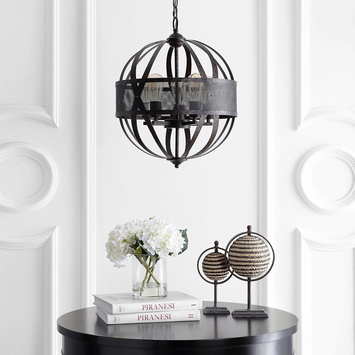 Colby 5 Light 16.75" Pendant - PND4057 - Brass - Safavieh