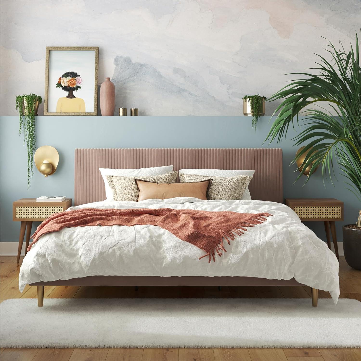 Mr. Kate Daphne Upholstered Platform Bed