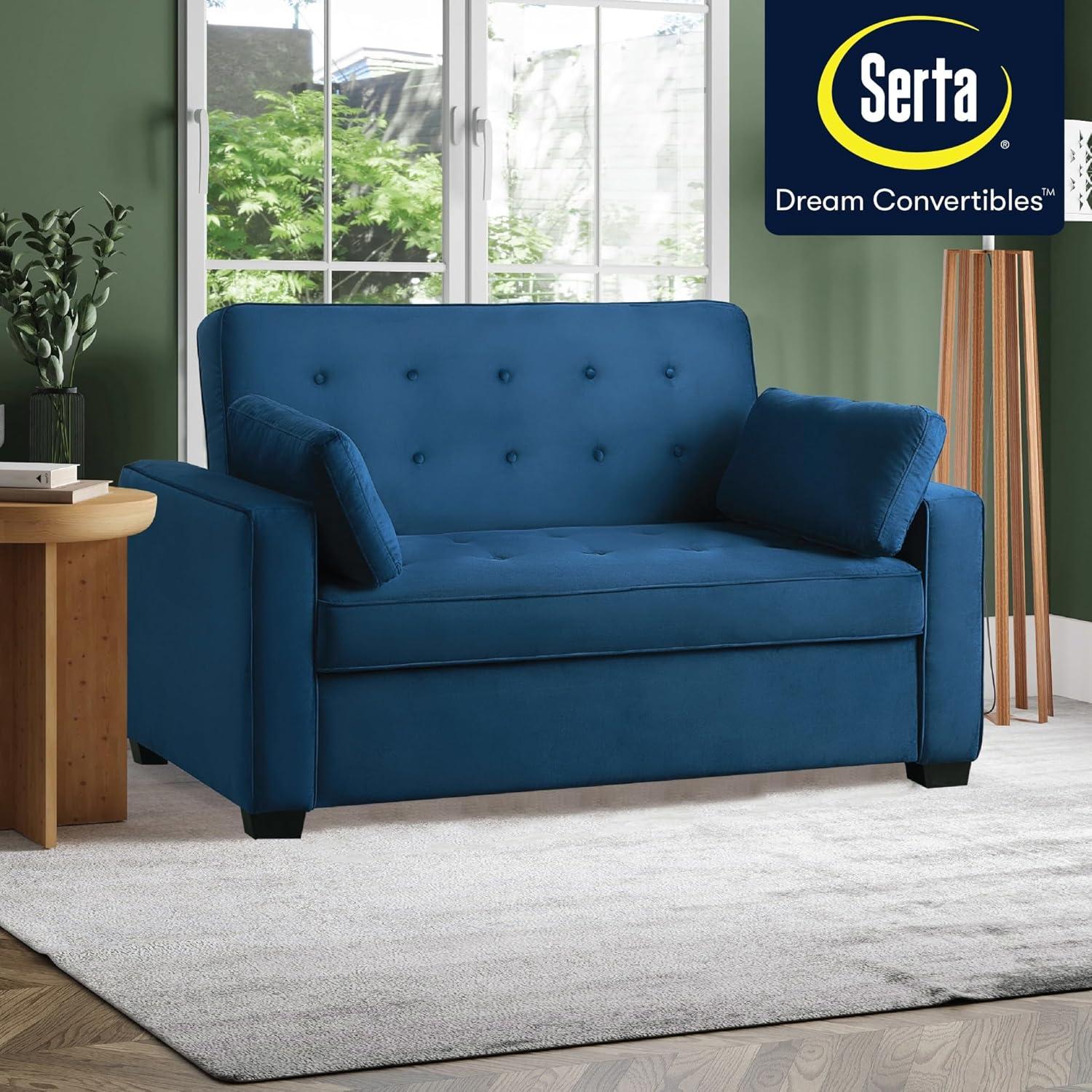 Serta Monroe Full Size Convertible Sofa