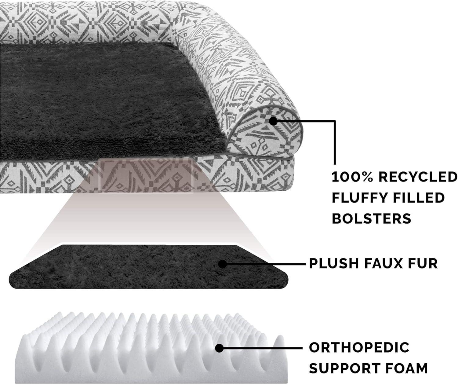 FurHaven Orthopedic Polyester Pet Bed