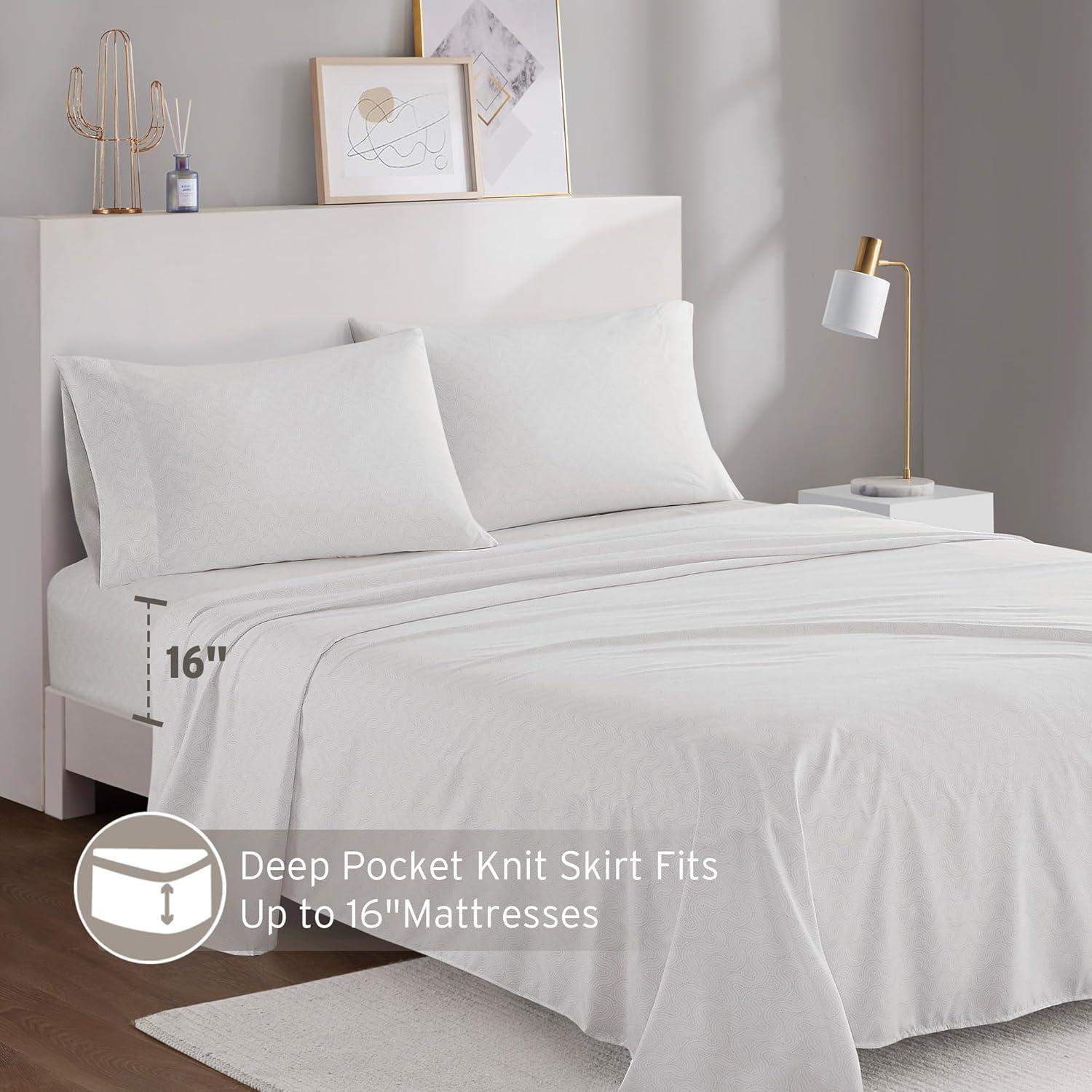 Printed Microfiber Sheet Set