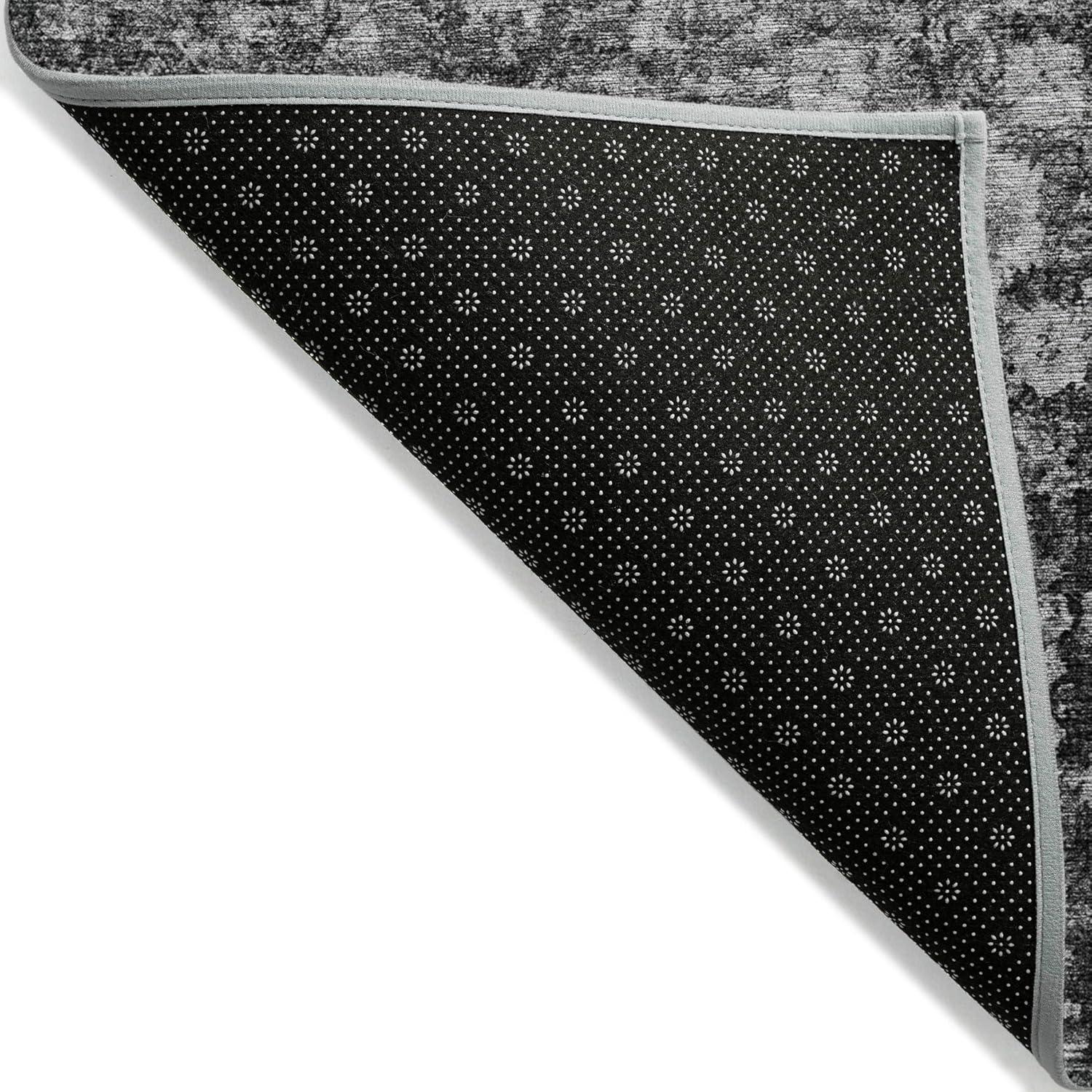 Addison Rugs Chantille ACN651 Gray 8' x 10' Indoor Outdoor Area Rug, Easy Clean, Machine Washable, Non Shedding, Bedroom, Living Room, Dining Room, Kitchen, Patio Rug