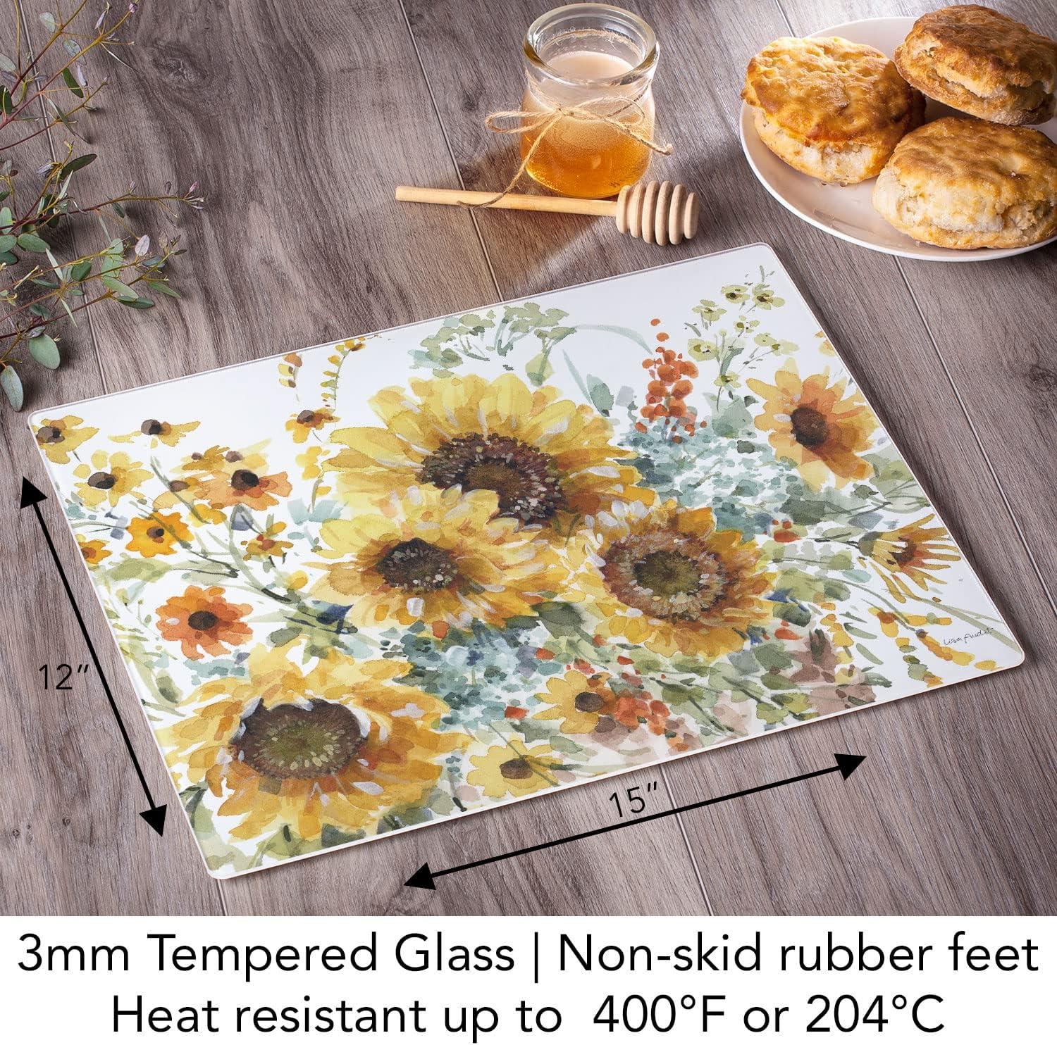 CounterArt Glass Cheese Board