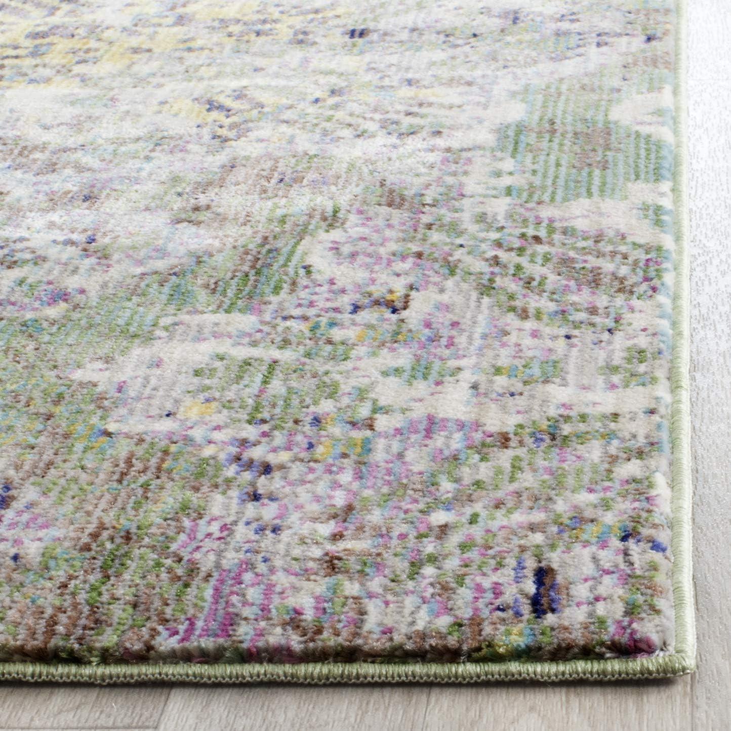Valencia VAL215 Power Loomed Area Rug - Multi - 4'x6' - Safavieh.
