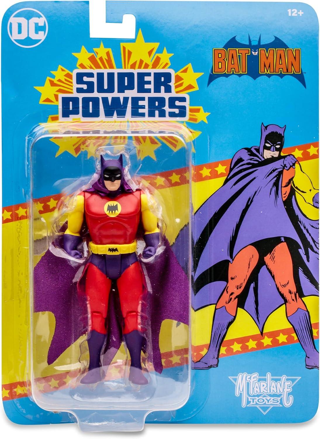 McFarlane Toys DC Super Powers Teen Batman Zur Action Figure, Plastic Multicolor, 7.00" x 4.75"