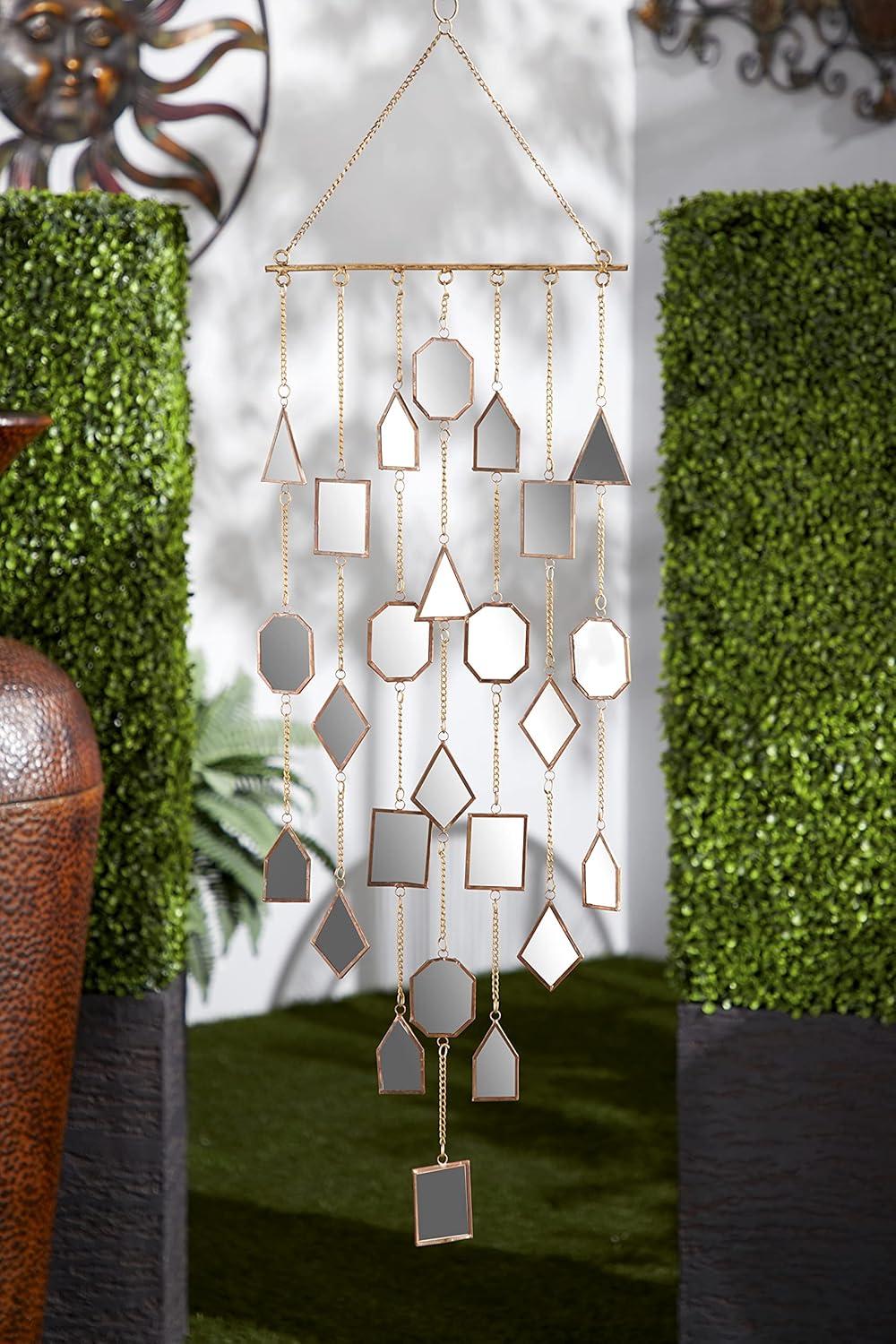 Glass Abstract Wind Chime