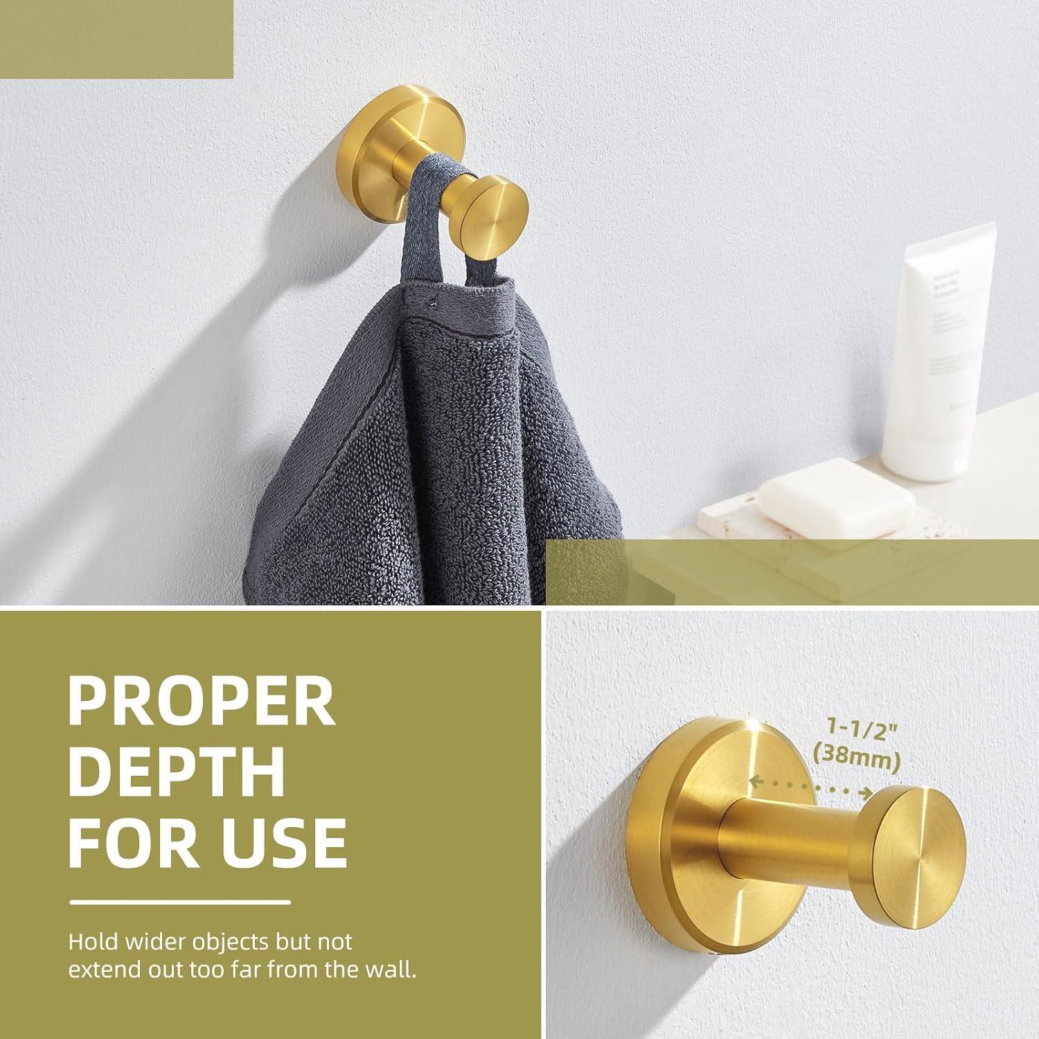 Stainless Steel Wall Mounted Robe Hook