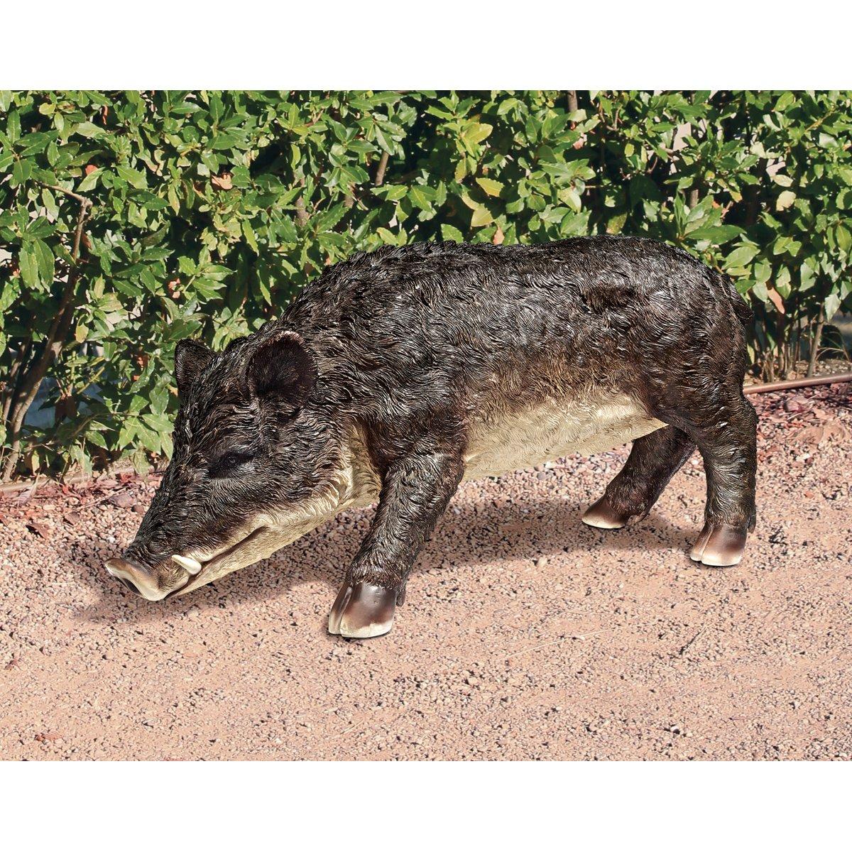 Design Toscano Razorback Wild Boar Statue