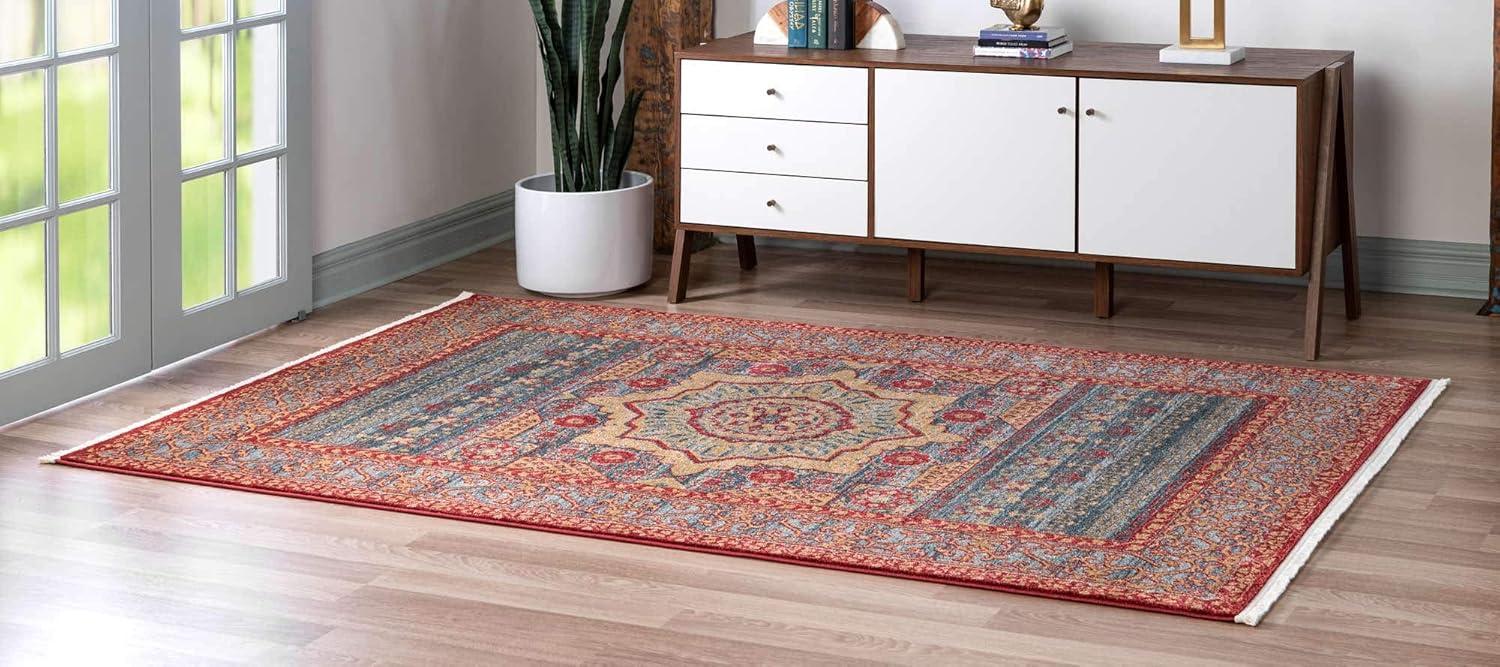 Unique Loom 3' 3 x 5' 3 Palace Saray Navy Blue Area Rug