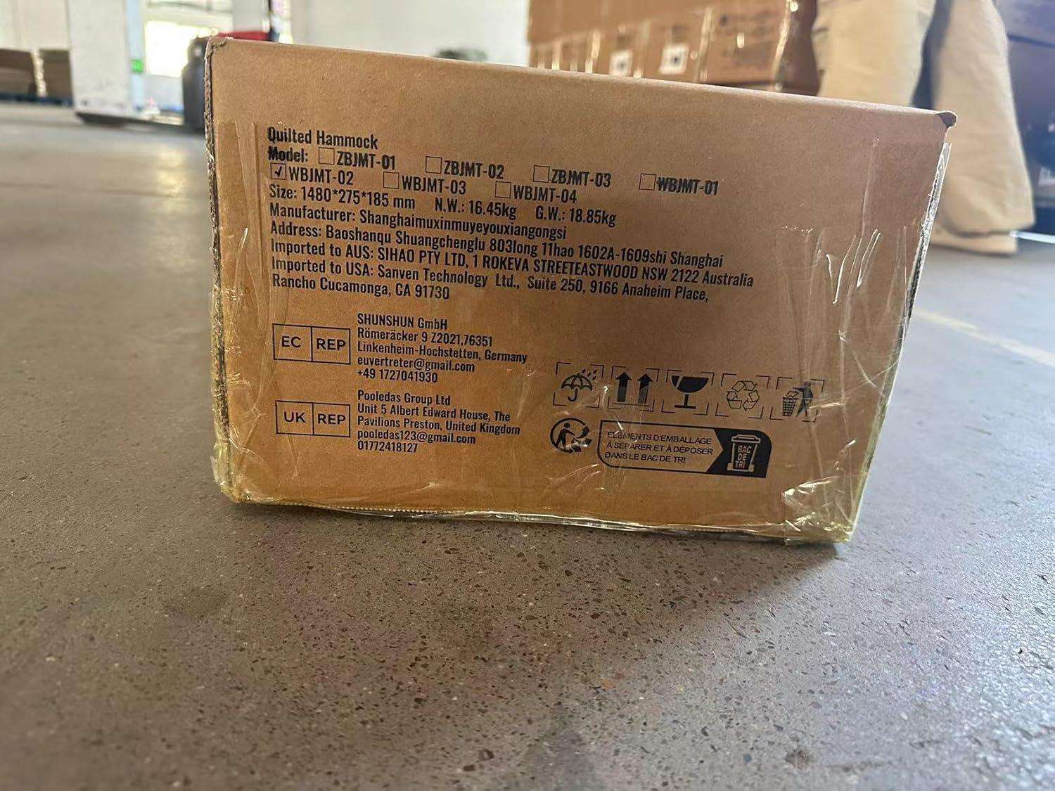 2 Person 12.3 ft Hammock with Stand Included Double Hammock with Curved Spreader Bar and Detachable Pillow