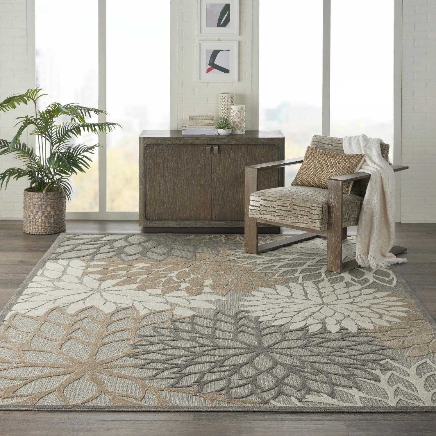 Nourison Aloha Floral Bloom Indoor Outdoor Rug