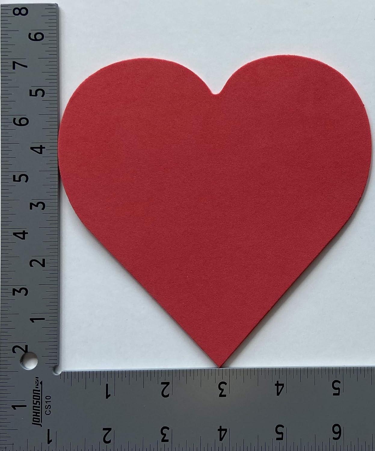 SHAPES ETC. Large Single Color Cut-Out - Heart