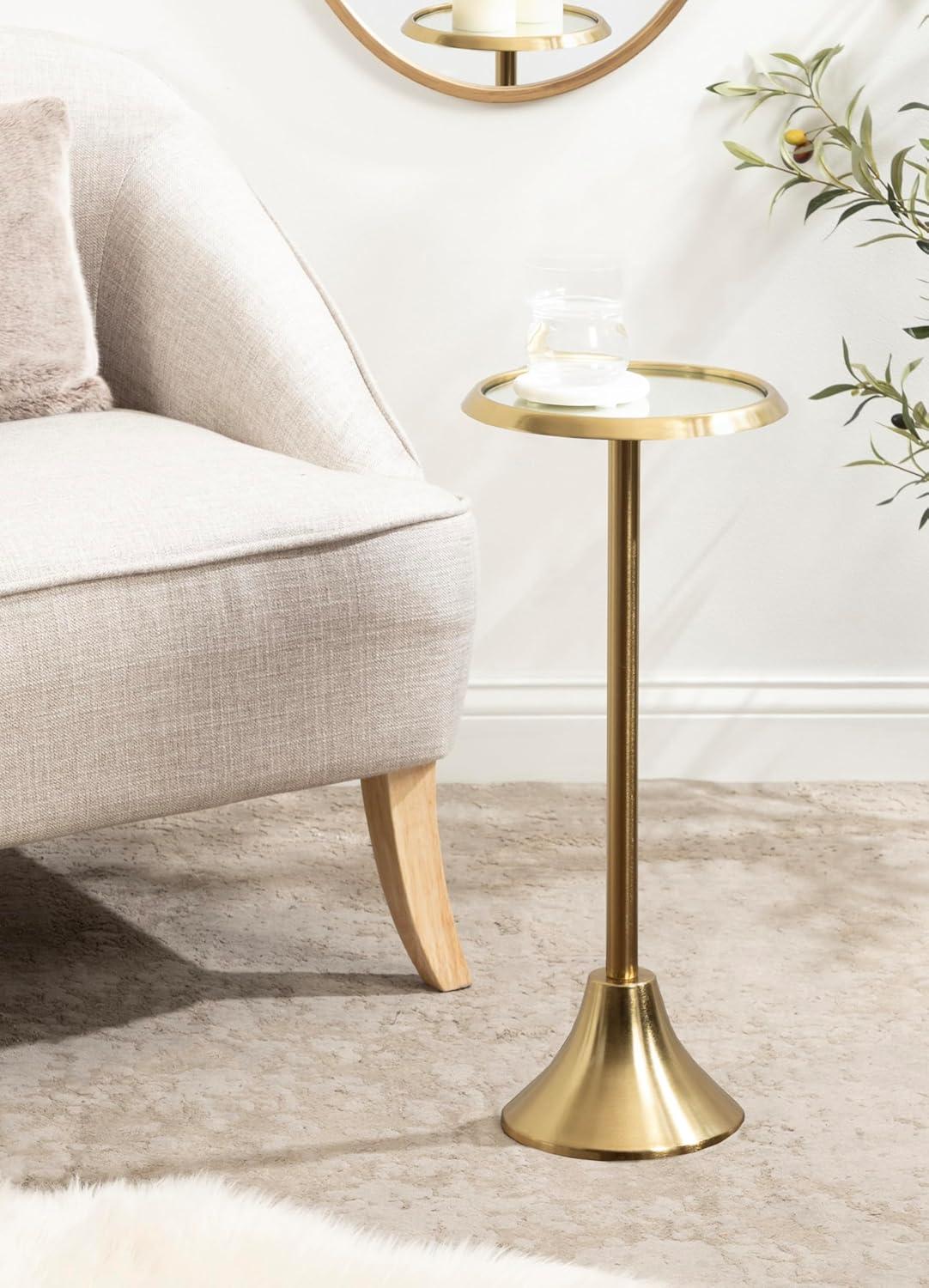 Kate and Laurel Sanzo Metal Drink Table