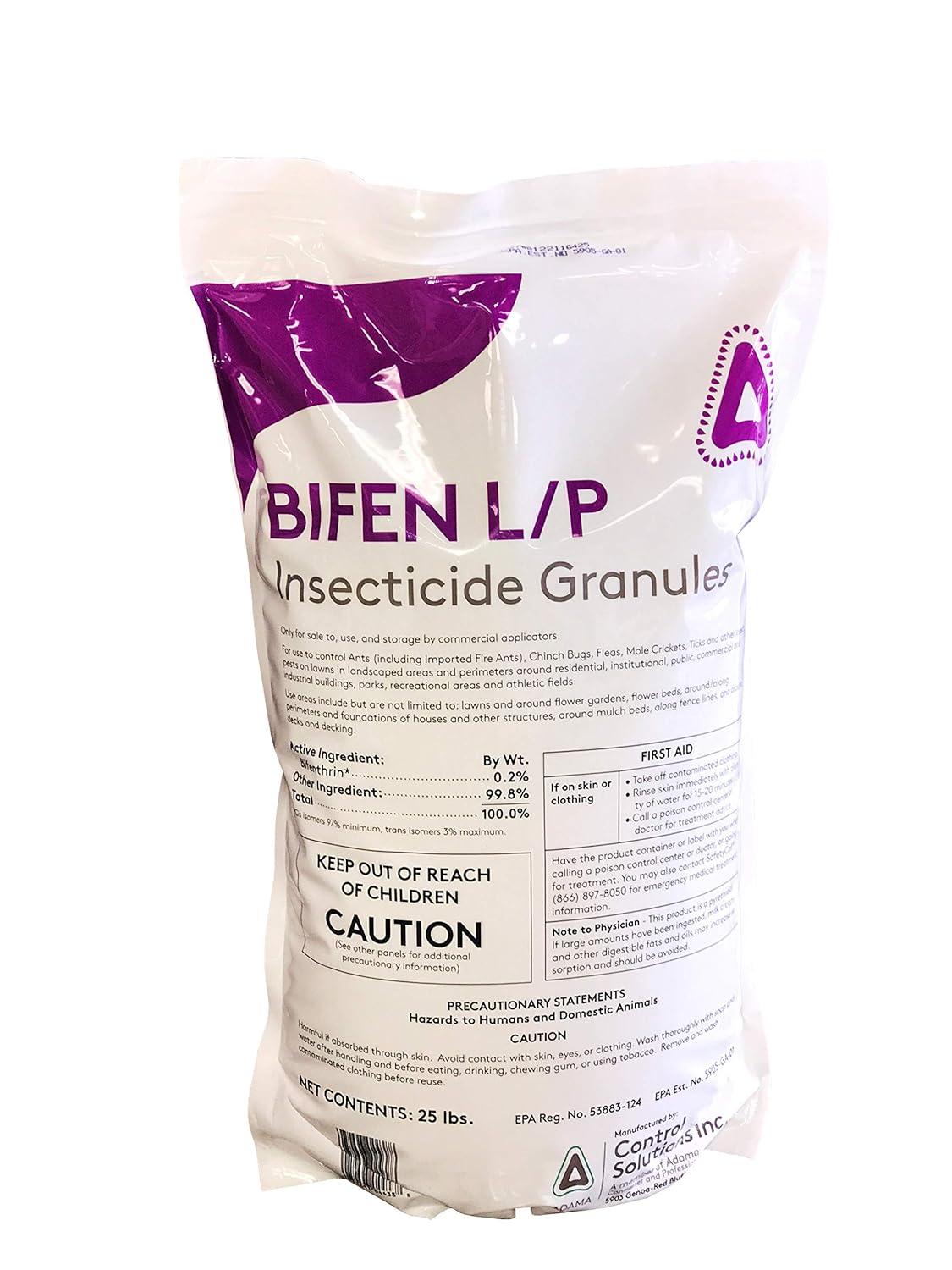 Control Solutions Bifen L/P Granules Pest Insect Control Granules, 25 Lb