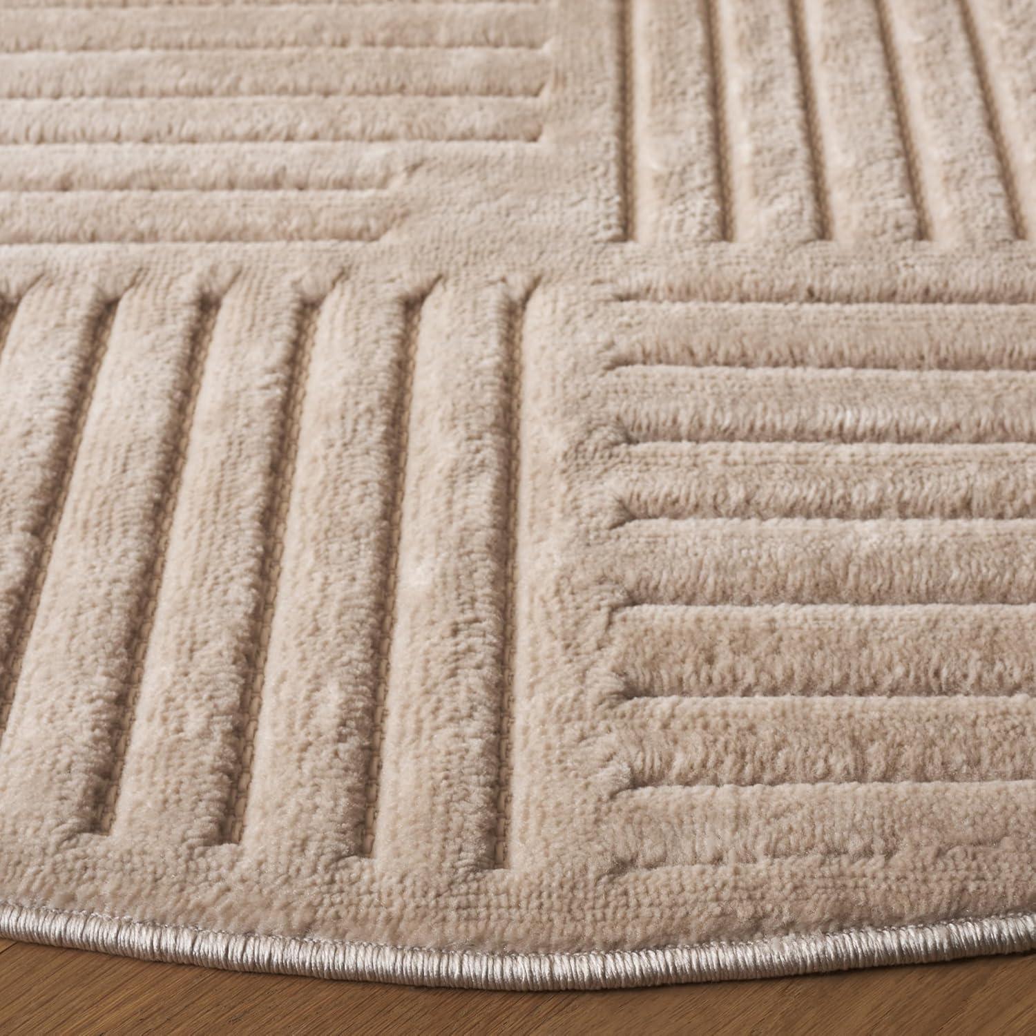 Selena SLE678 Power Loomed Indoor Area Rug - Green - 4'x6' - Safavieh