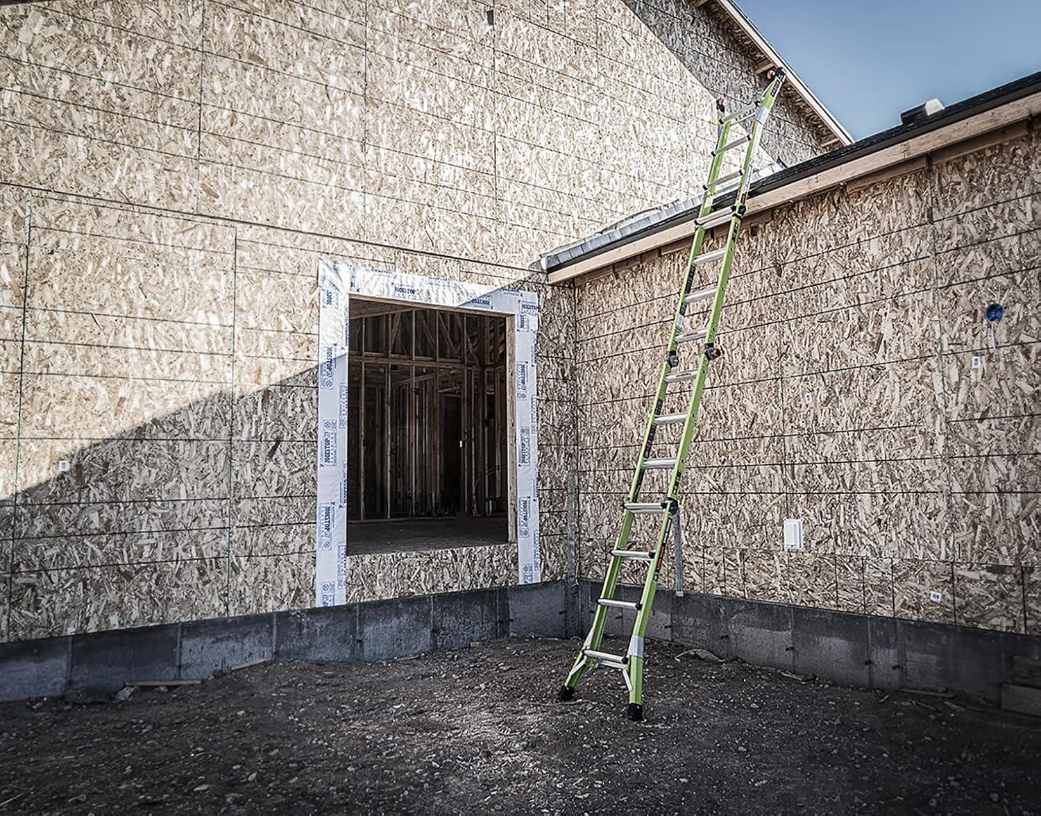 Little Giant Ladder Systems Multipurpose Dark Horse Ladder, 4 to 7 ft, Fiberglass Multi-color