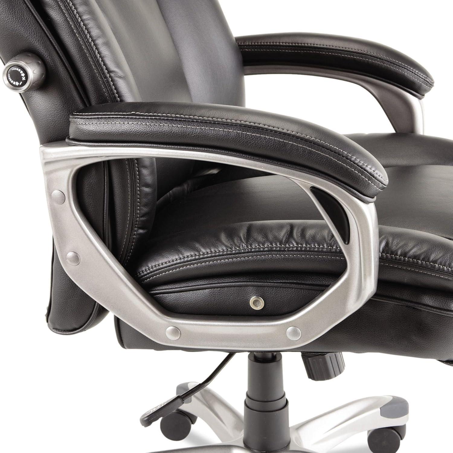 Alera Office Desk Chair, High-Back, Black/Graphite