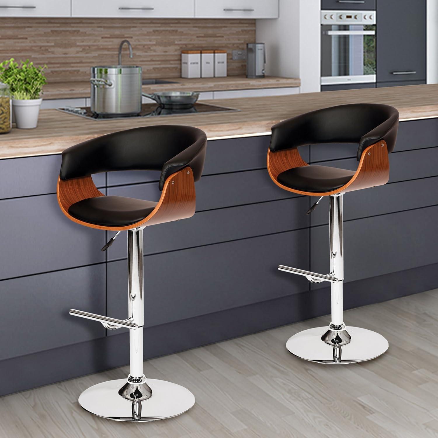 Paris Swivel Barstool - Armen Living