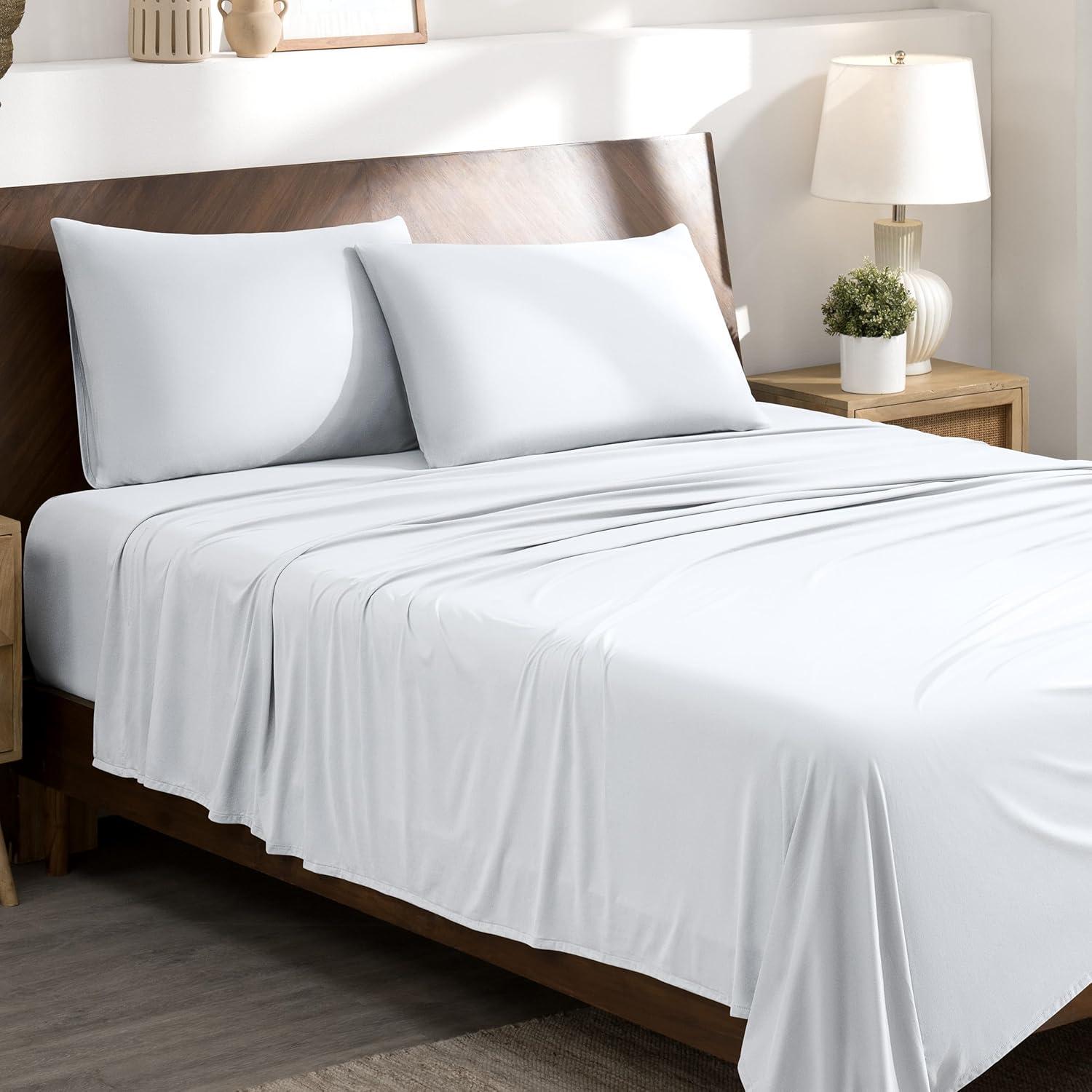 Bare Home Microfiber Stretch Sheet Set