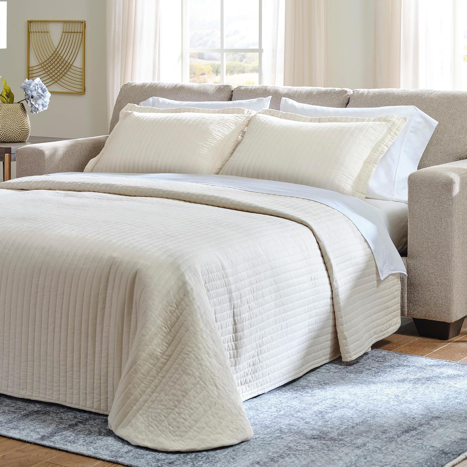 Ashley Furniture Deltona Brown Queen Sofa Sleeper