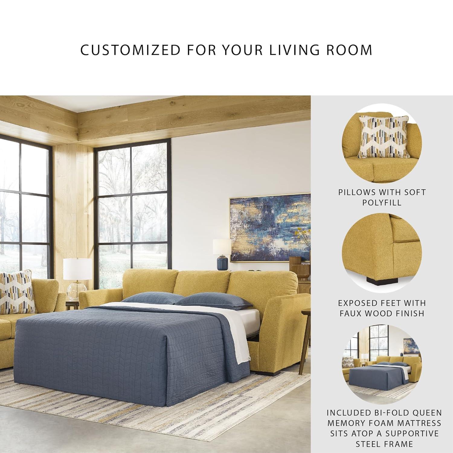 Signature Design by Ashley Keerwick Yellow Sofa