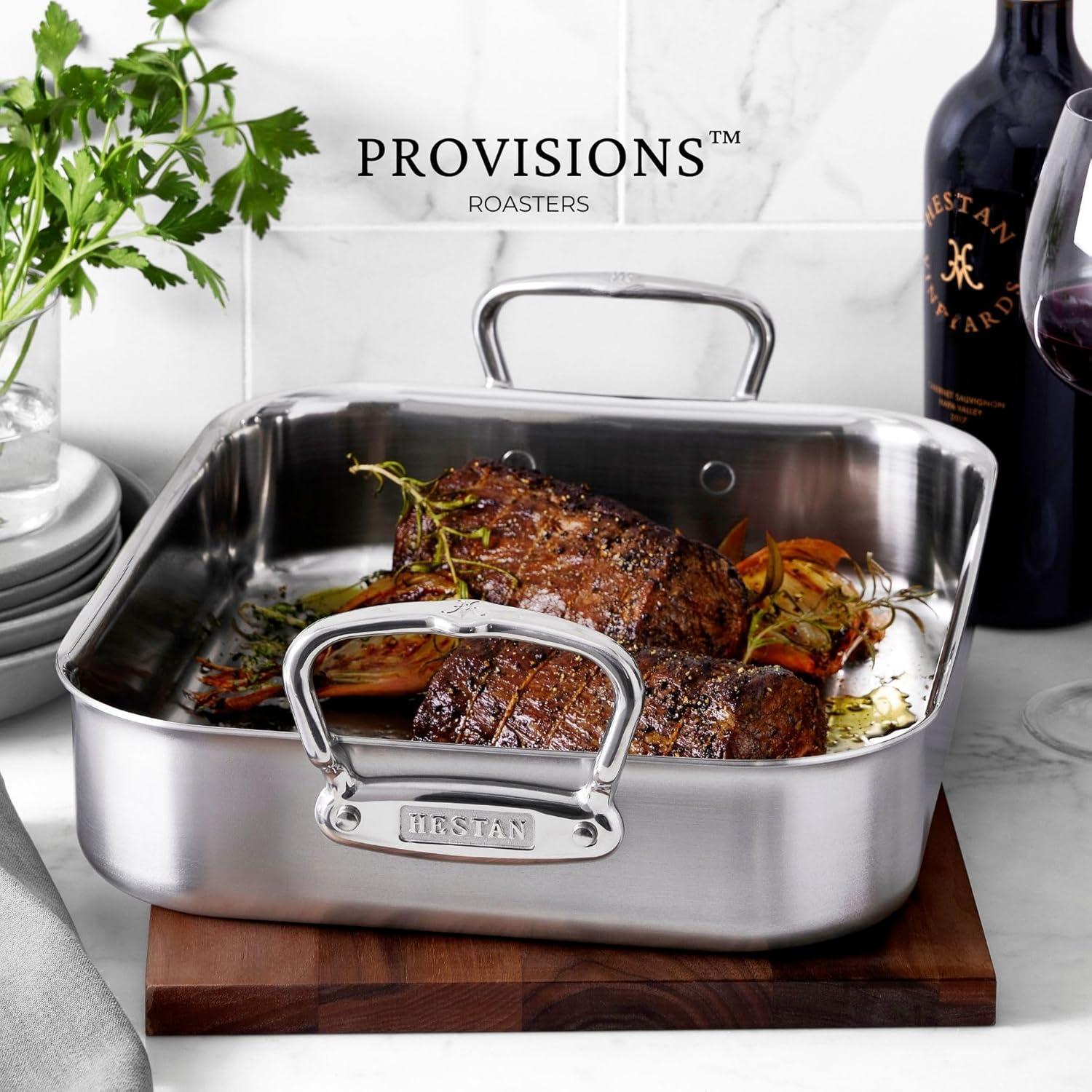 Hestan Hestan Provisions 14.5" Small Classic Roaster w/ Rack