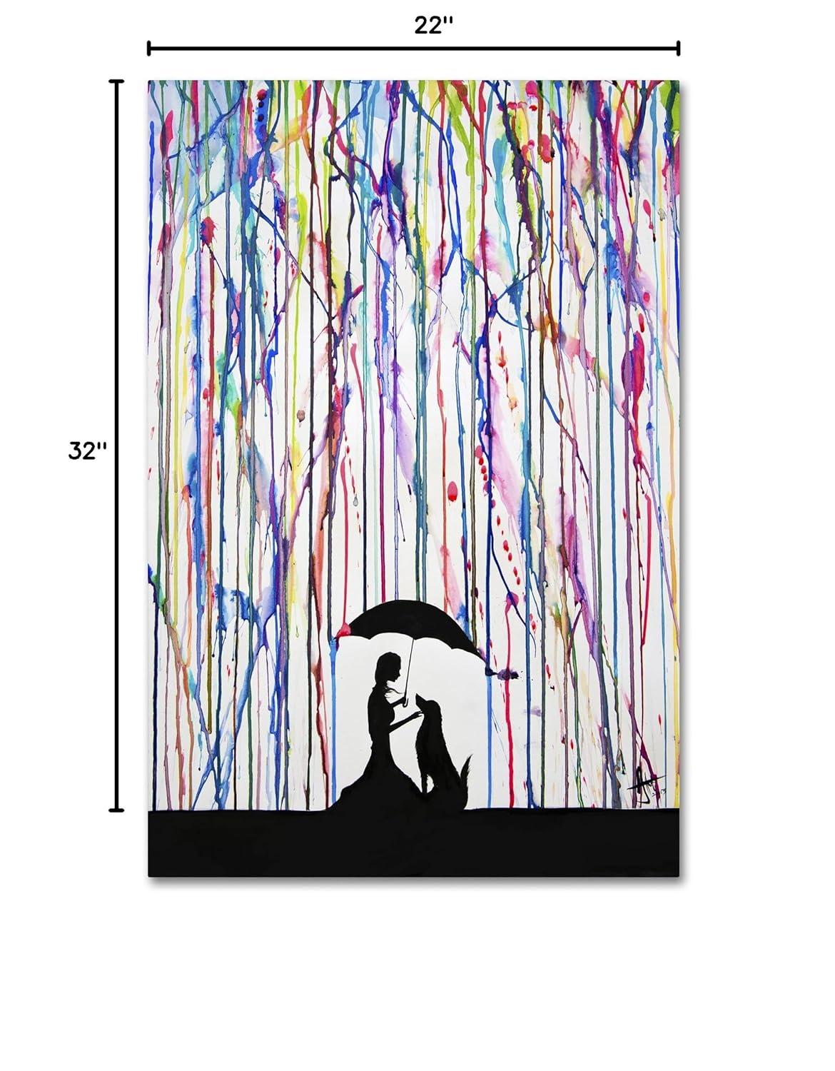 Trademark Fine Art Marc Allante " Sempre " by Marc Allante Painting Print