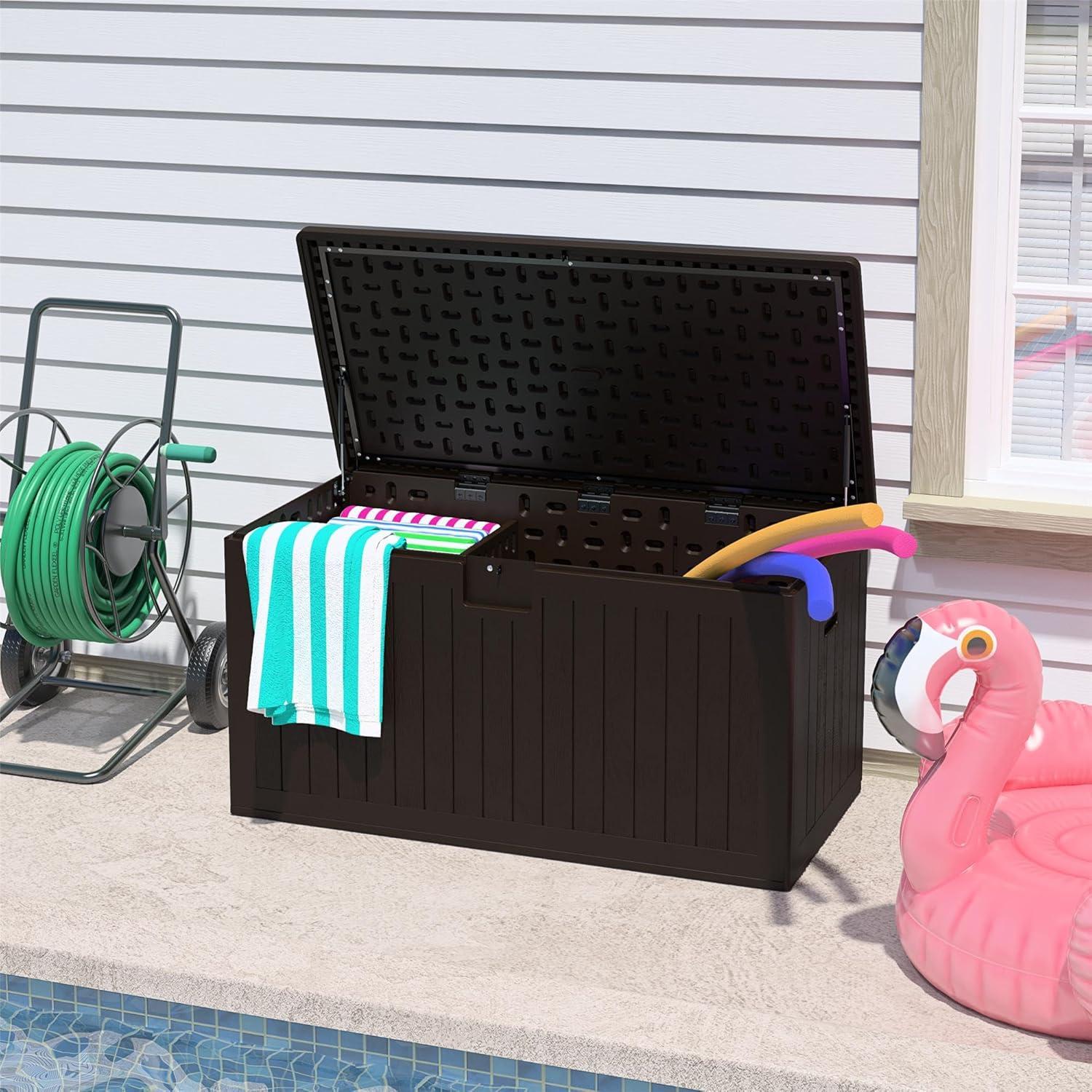 COSCO Indoor/Outdoor Large Storage Deck Box