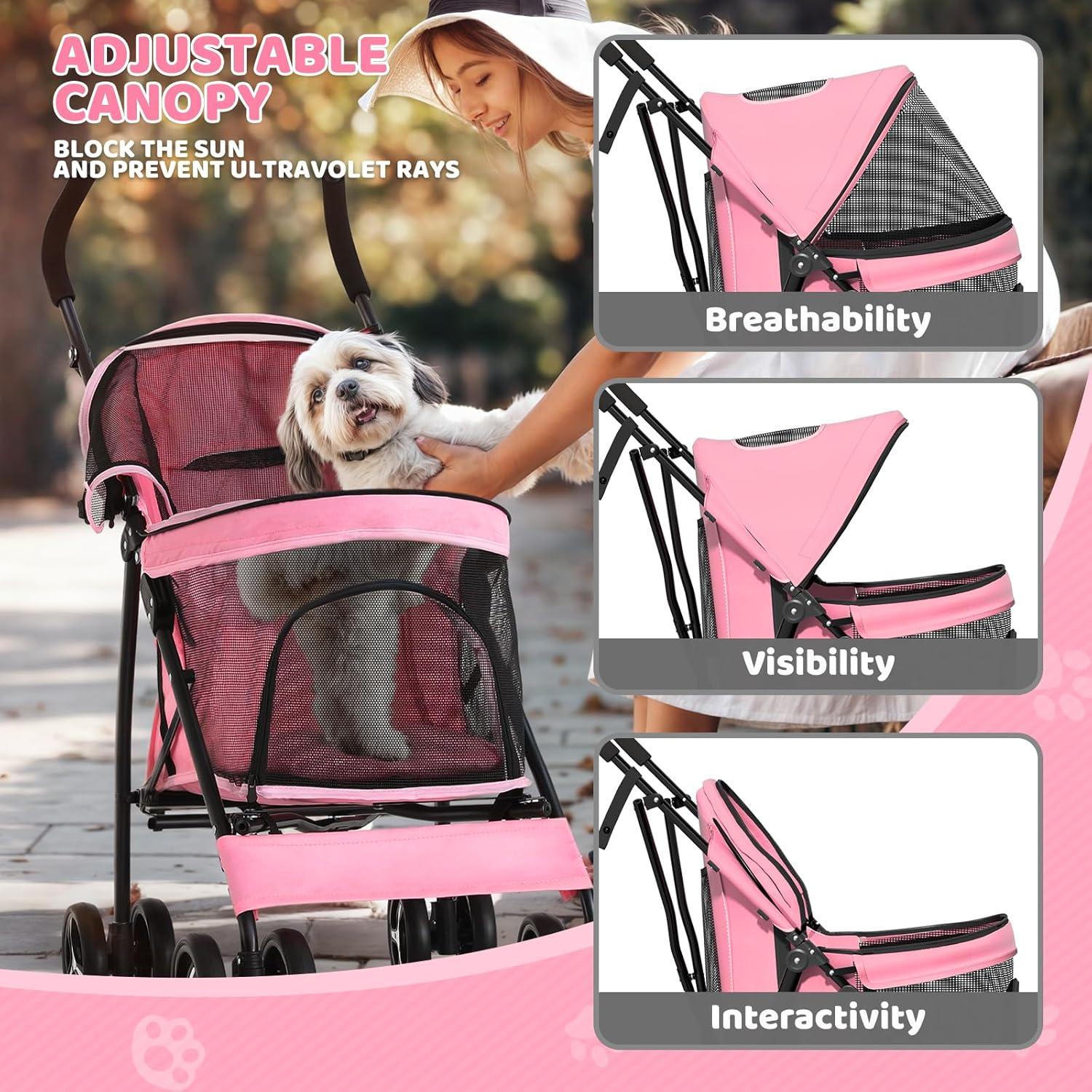 Foldable Pet Stroller