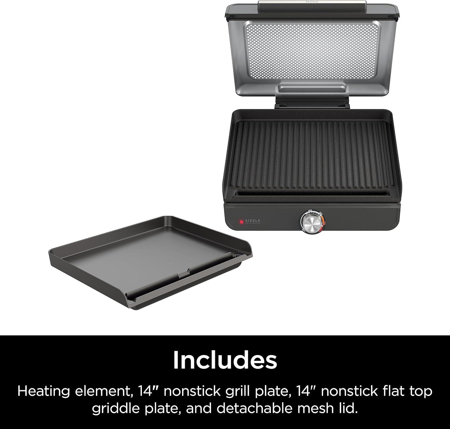 Ninja ® Sizzle ™ Smokeless Indoor Grill & Griddle