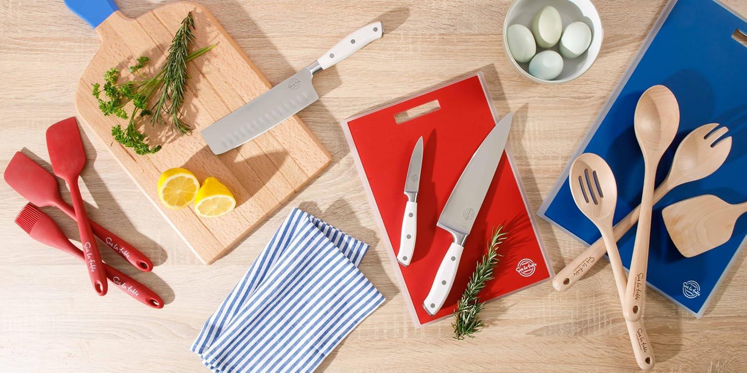 Sur La Table Kitchen Essentials Sur La Table Kitchen Essentials Tasting Kitchen 5 Piece Stainless Steel Knife Block Set