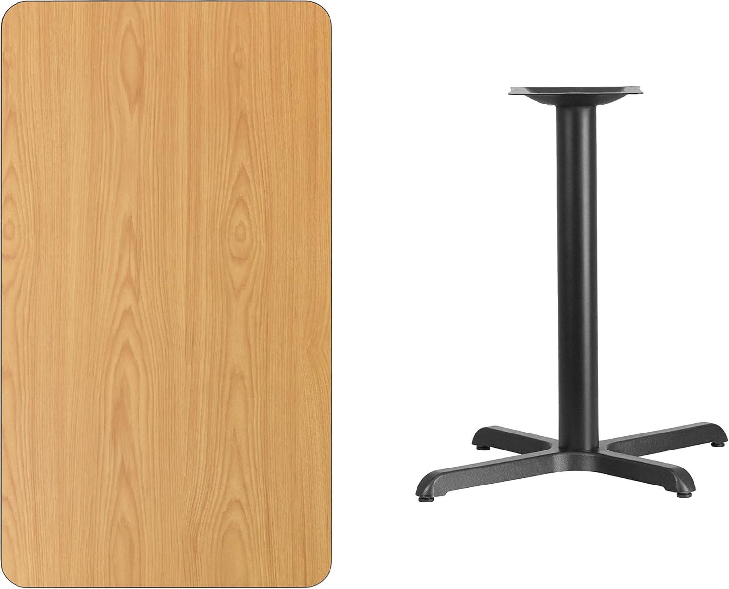 Carrus Laminate Pedestal Dining Table