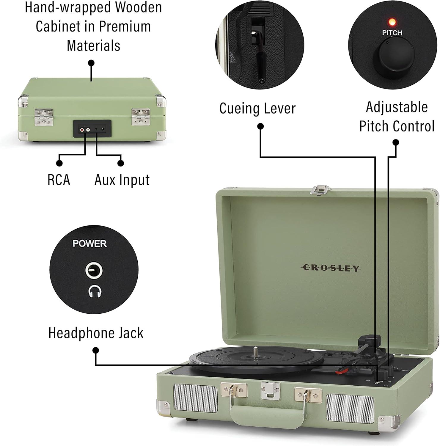 Crosley Cruiser Deluxe Turntable