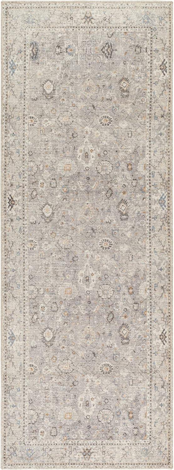 Becki Owens x Livabliss Davina Oriental Feather Gray/Taupe Area Rug