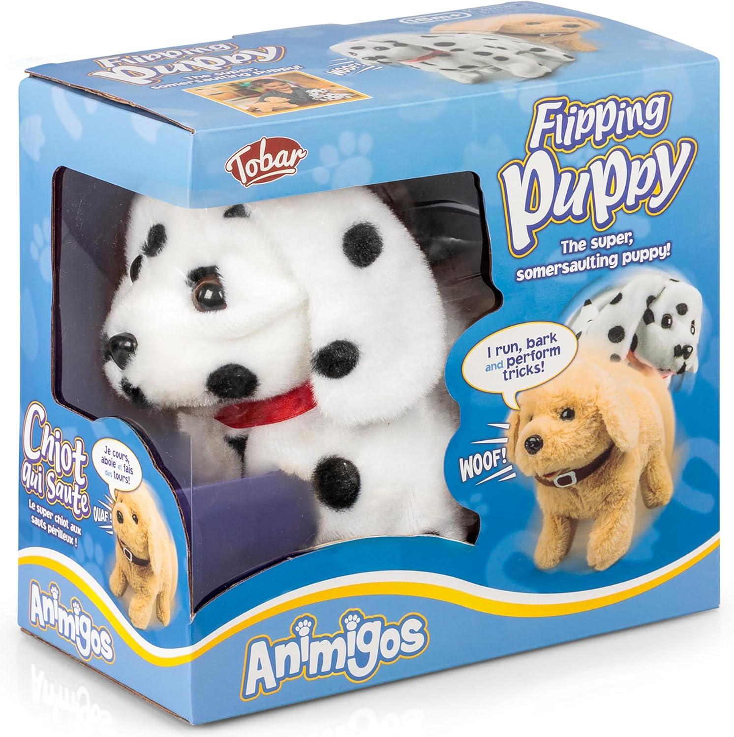 Tobar: Animigos Flipping Dalmatian Puppy, Walks, Barks & Wags Tail, Interactive
