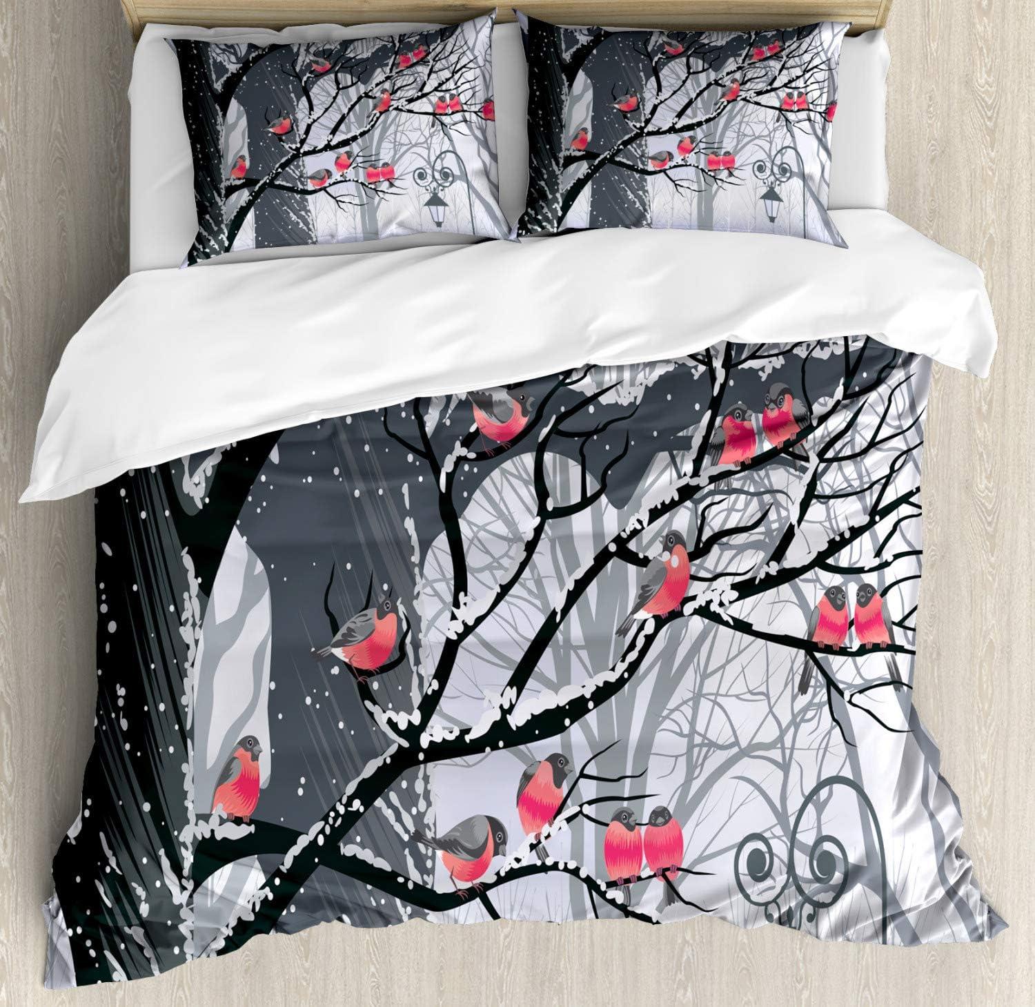 Cottage Americana Floral Duvet Cover Set